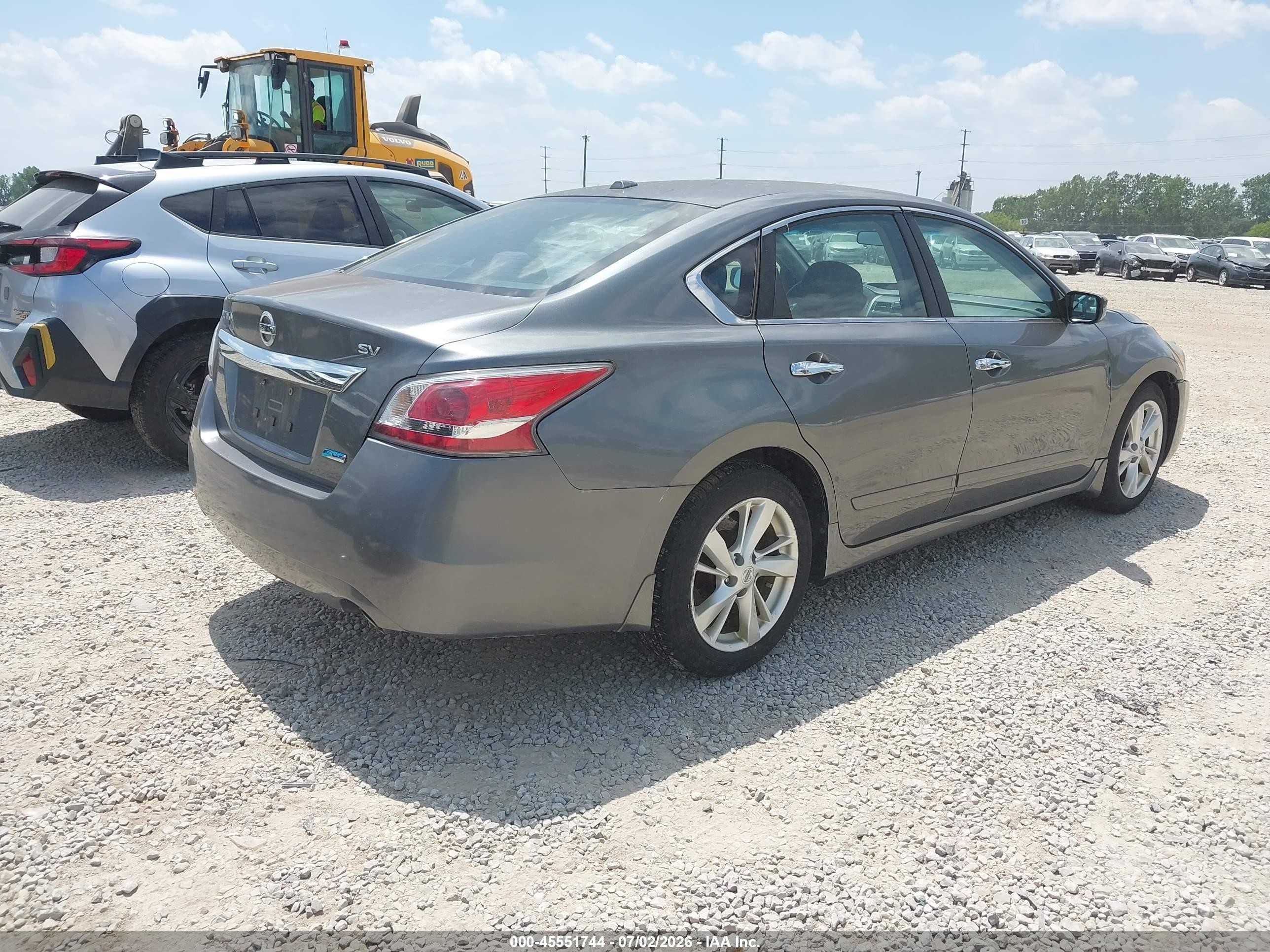 2014 Nissan Altima 2.5 Sv Gray vin: 1N4AL3AP6EC155446
