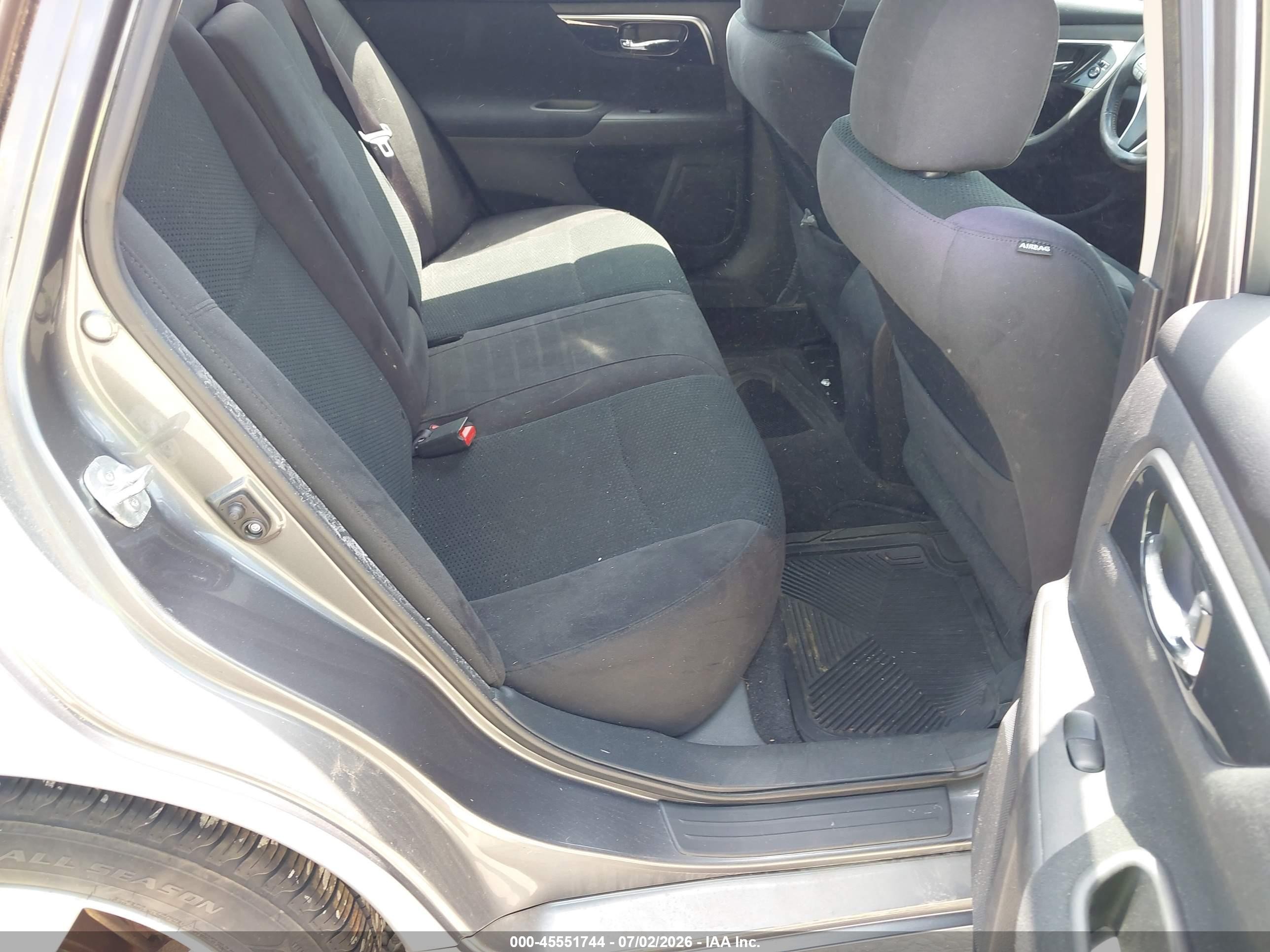 2014 Nissan Altima 2.5 Sv Gray vin: 1N4AL3AP6EC155446