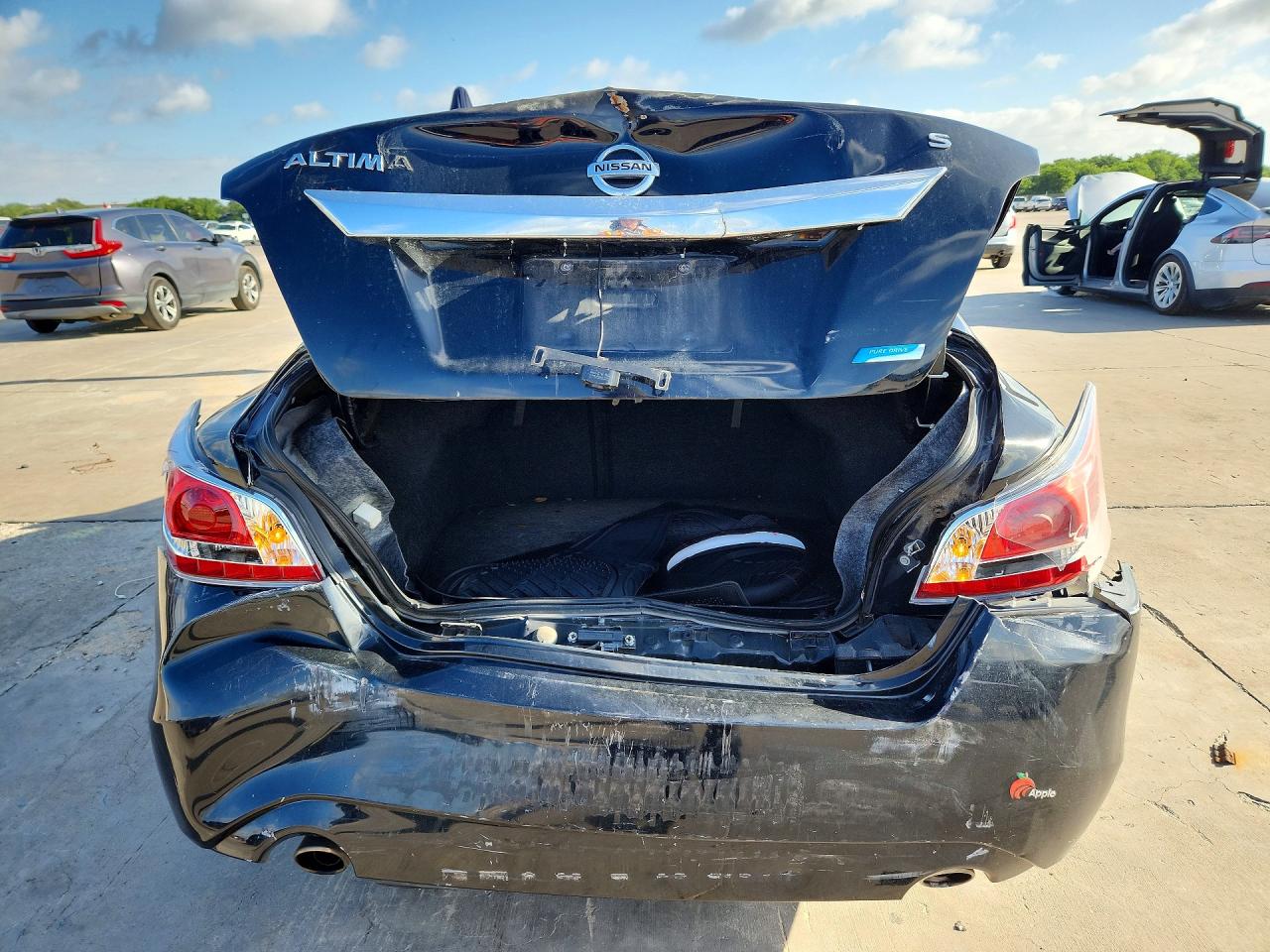2014 Nissan Altima 2.5 S Black vin: 1N4AL3AP6EC165202