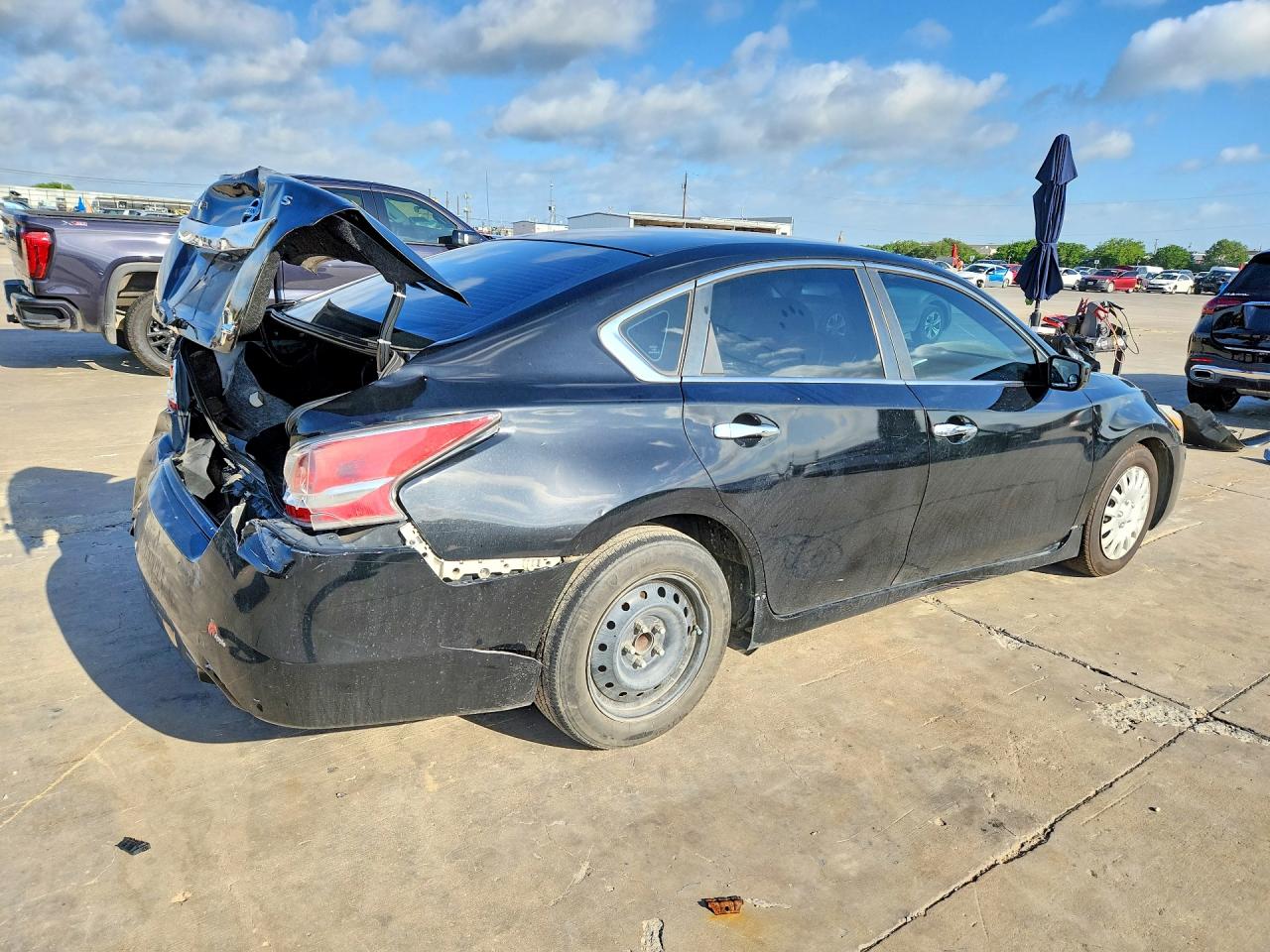2014 Nissan Altima 2.5 S Black vin: 1N4AL3AP6EC165202