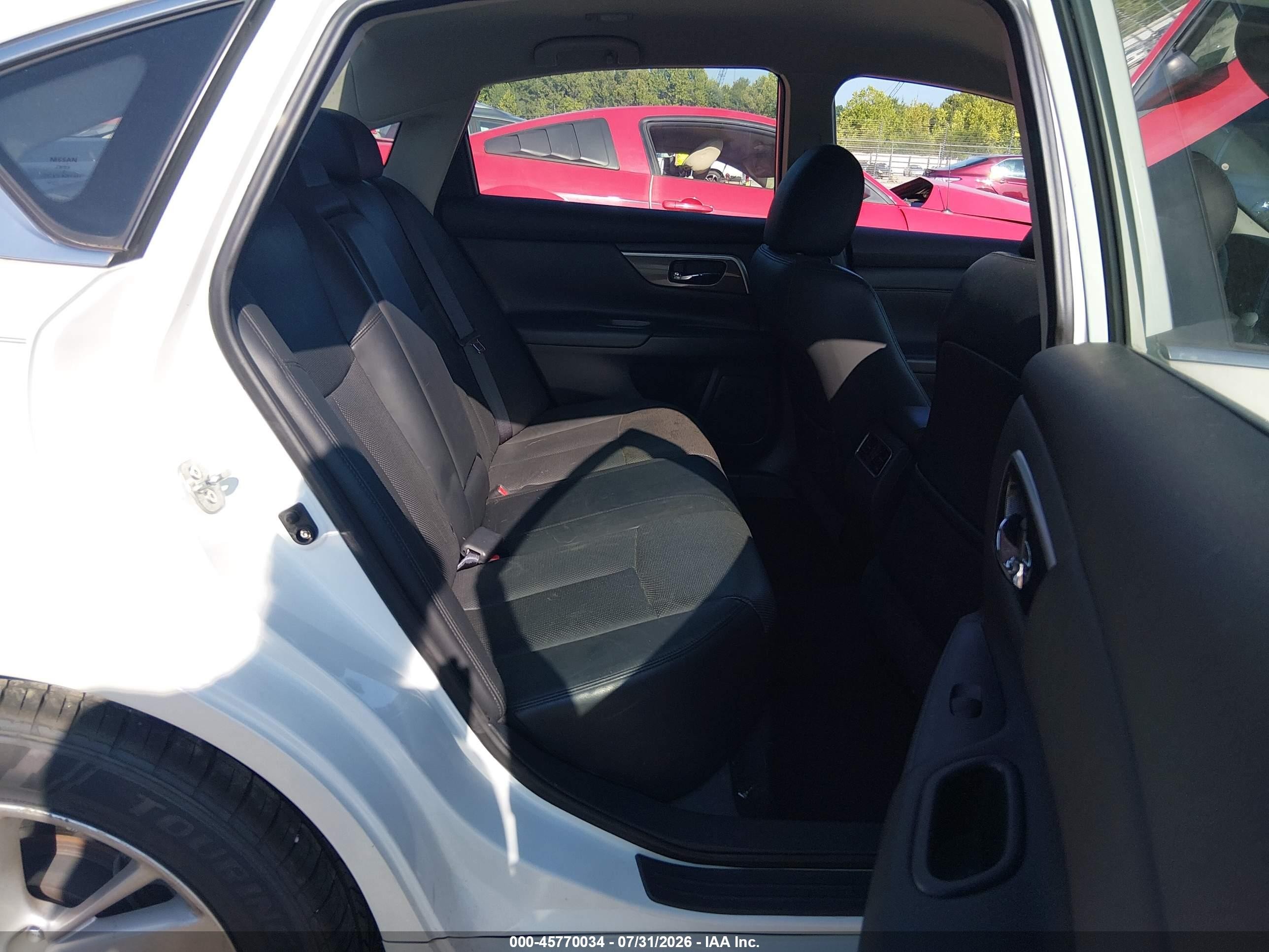 2014 Nissan Altima 2.5 Sl White vin: 1N4AL3AP6EC170545