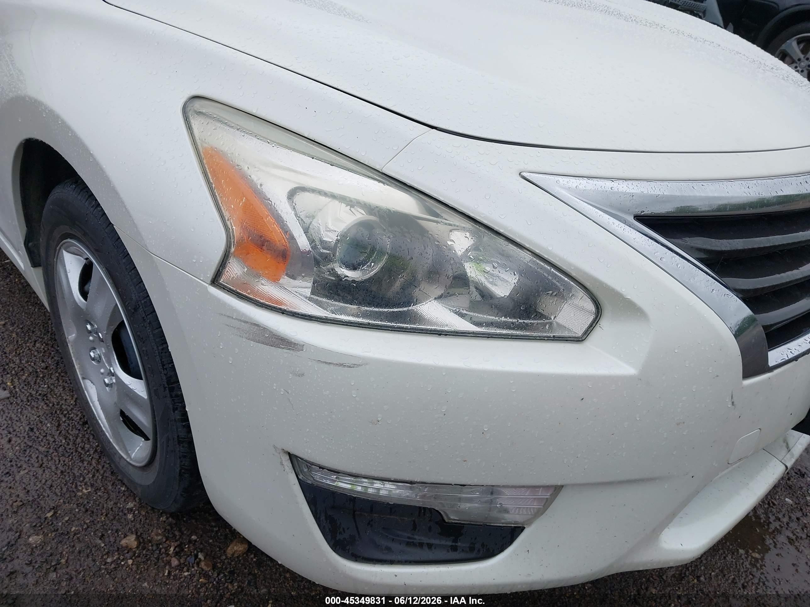 2014 Nissan Altima 2.5 S White vin: 1N4AL3AP6EC170674