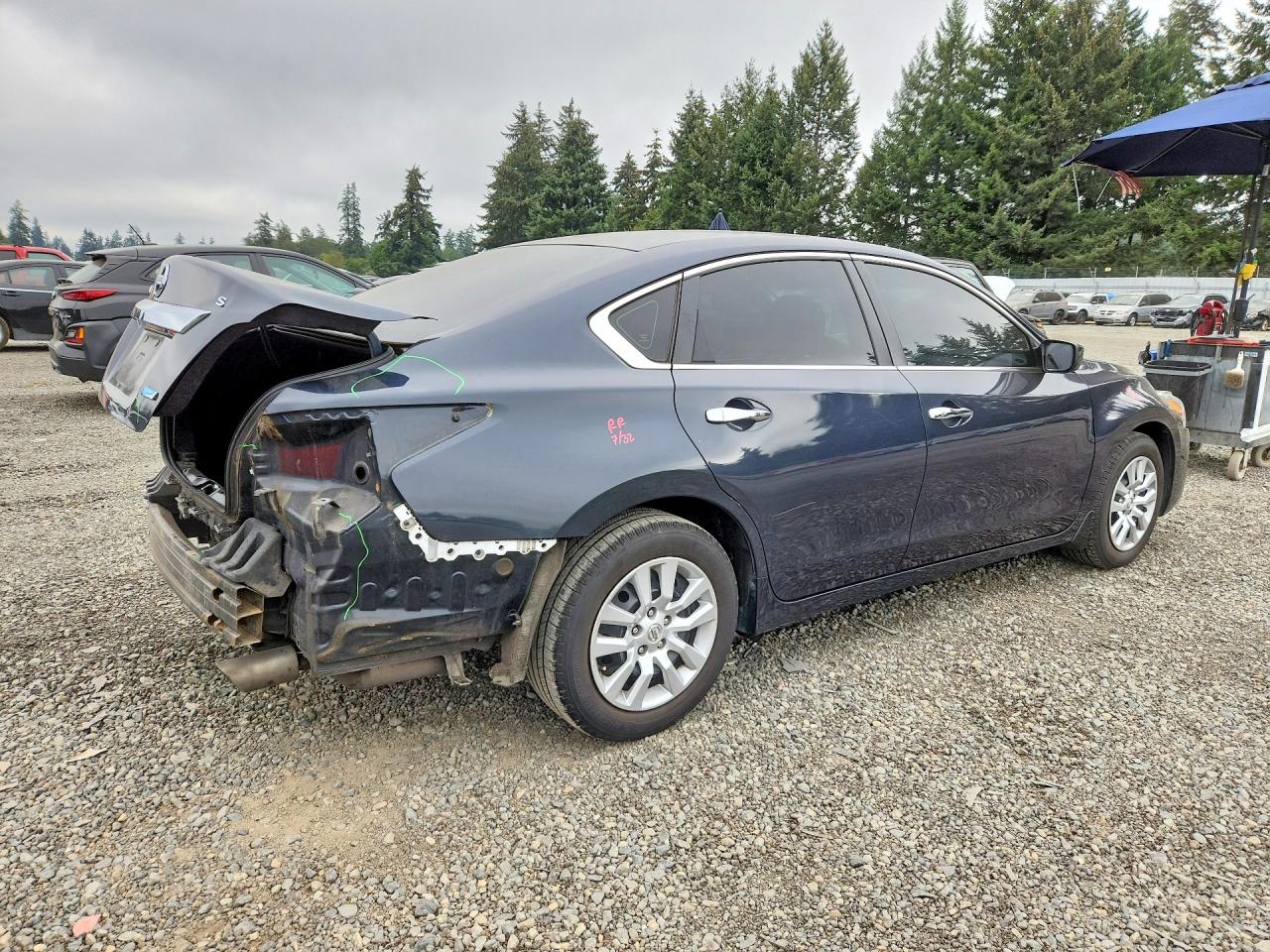 2014 Nissan Altima 2.5 S Серый vin: 1N4AL3AP6EC170920