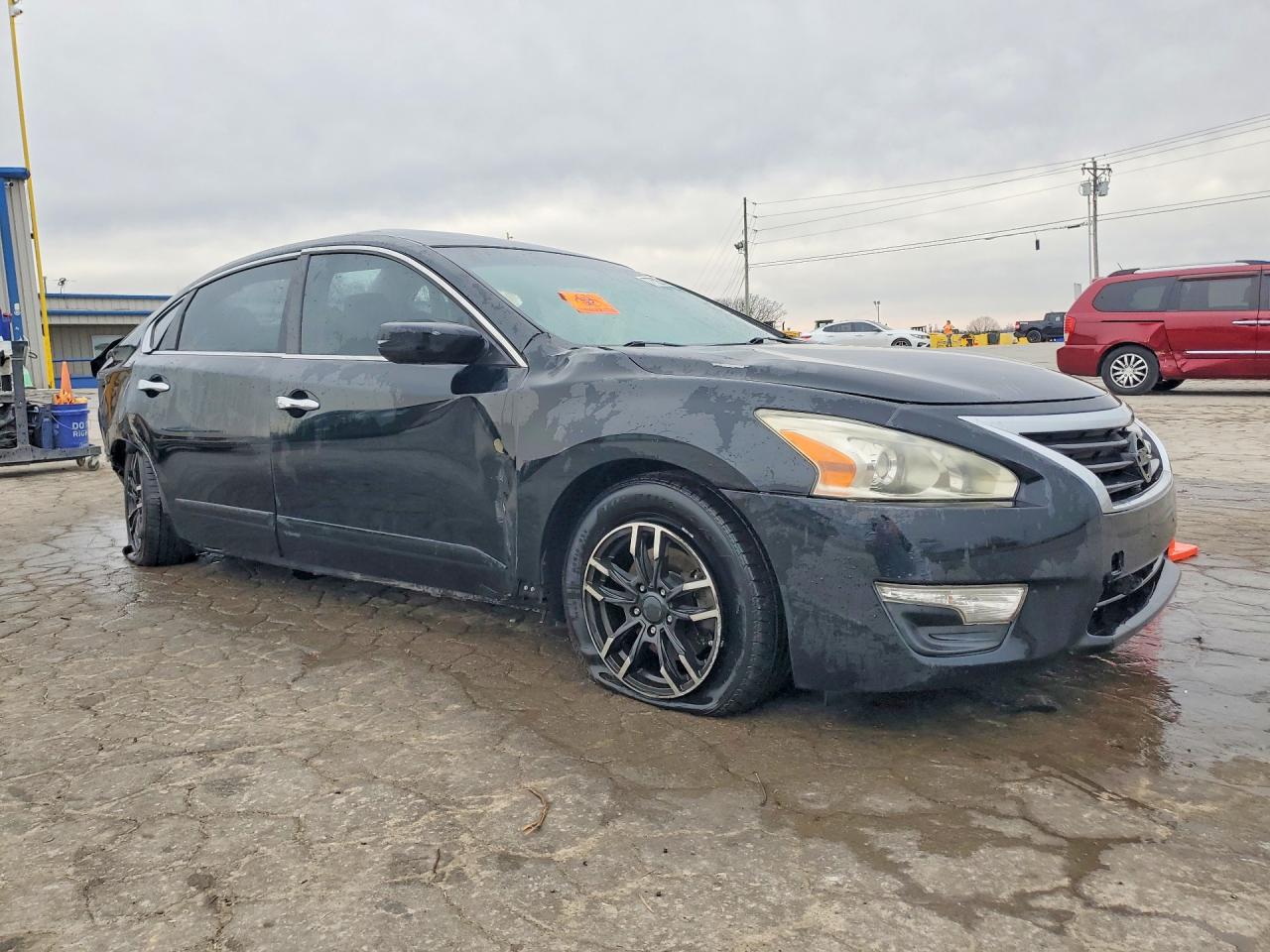 2014 Nissan Altima 2.5 S Black vin: 1N4AL3AP6EC173512