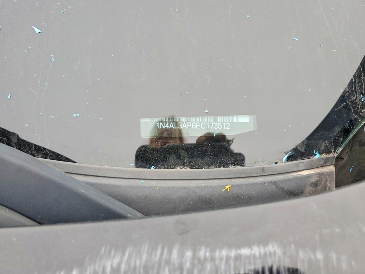 2014 Nissan Altima 2.5 S Black vin: 1N4AL3AP6EC173512