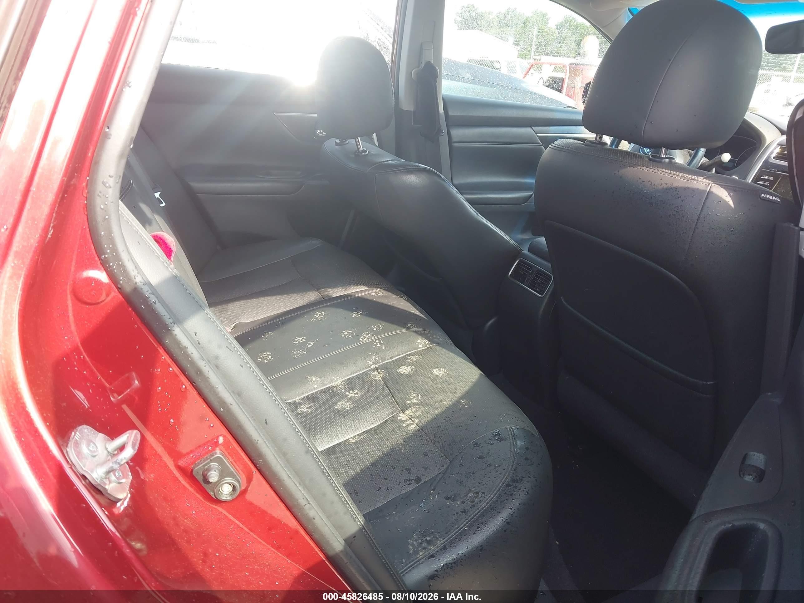 2014 Nissan Altima 2.5 Sl Red vin: 1N4AL3AP6EC180489