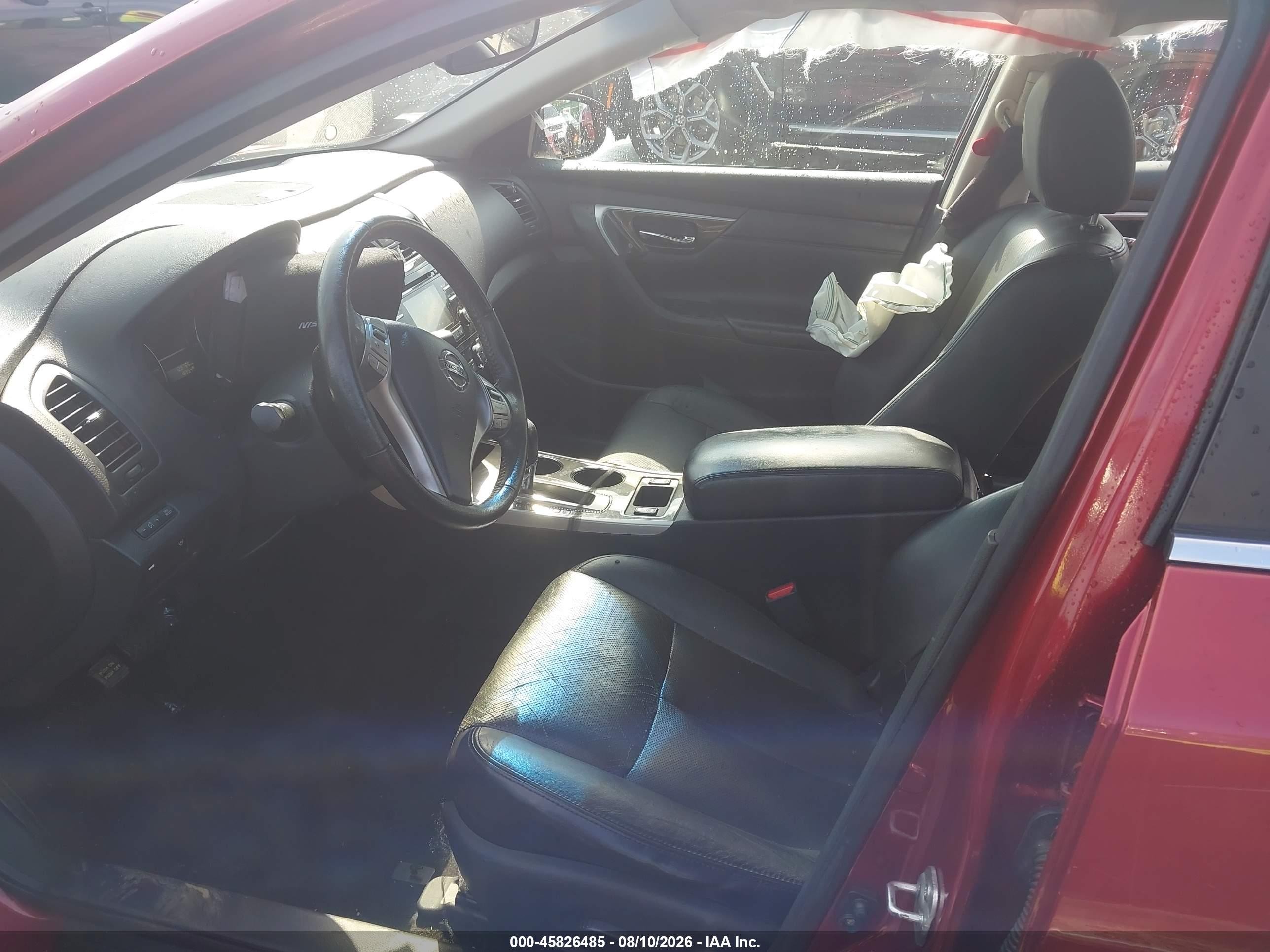 2014 Nissan Altima 2.5 Sl Red vin: 1N4AL3AP6EC180489