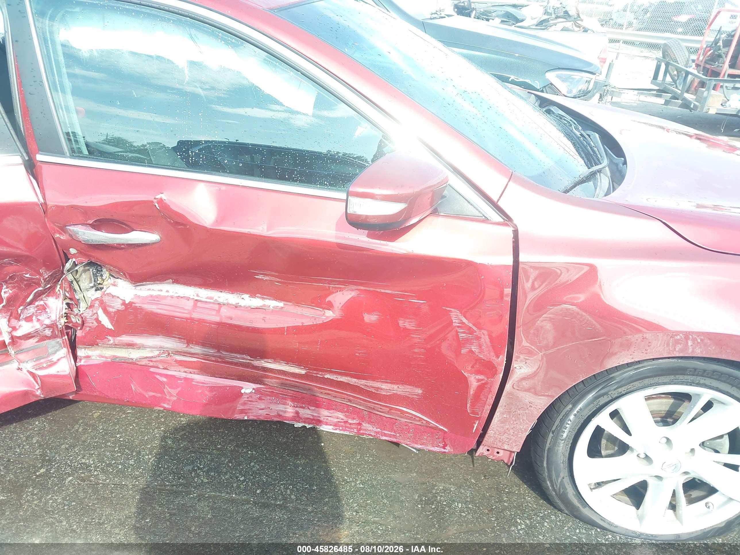 2014 Nissan Altima 2.5 Sl Red vin: 1N4AL3AP6EC180489