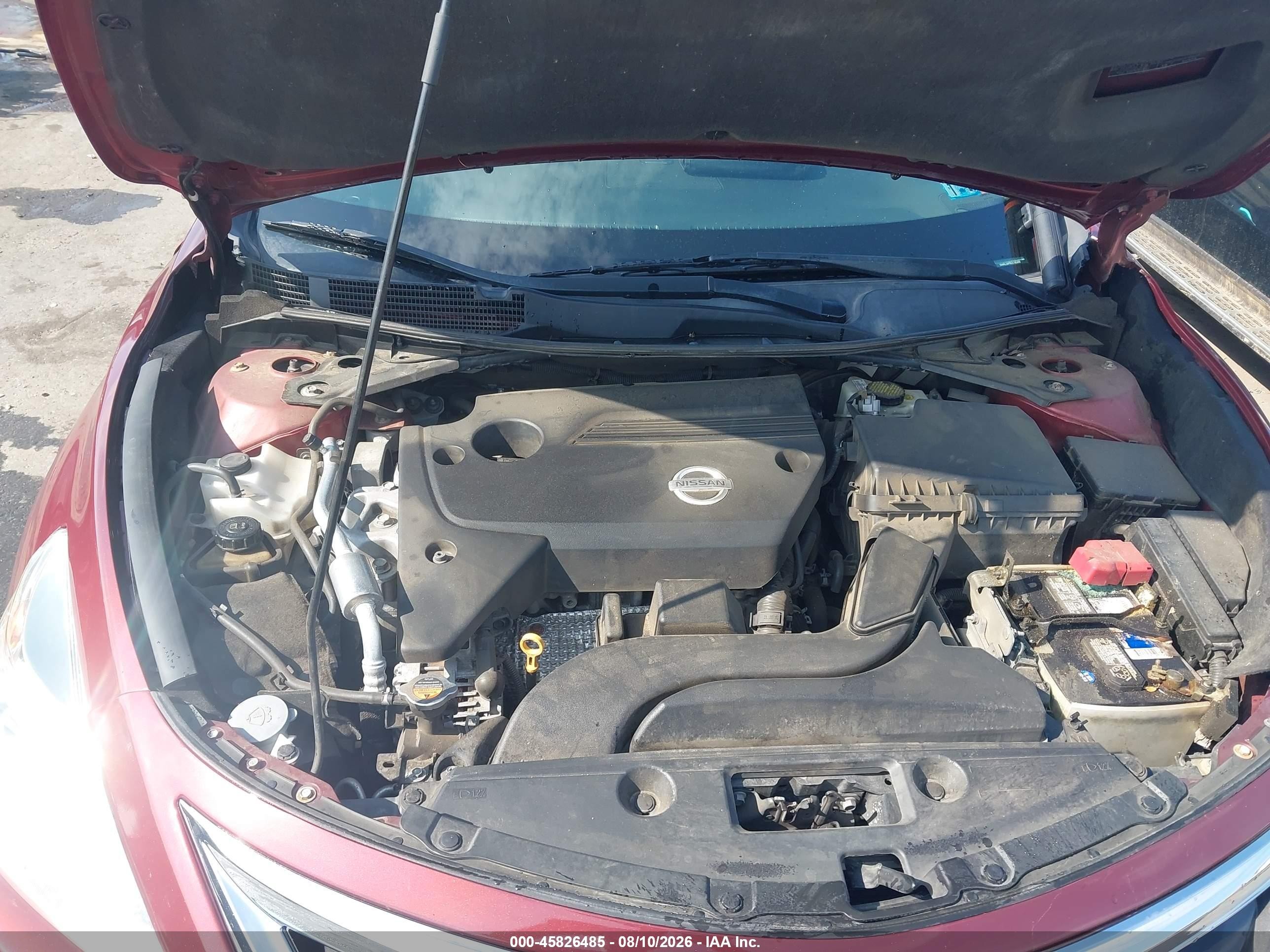 2014 Nissan Altima 2.5 Sl Red vin: 1N4AL3AP6EC180489