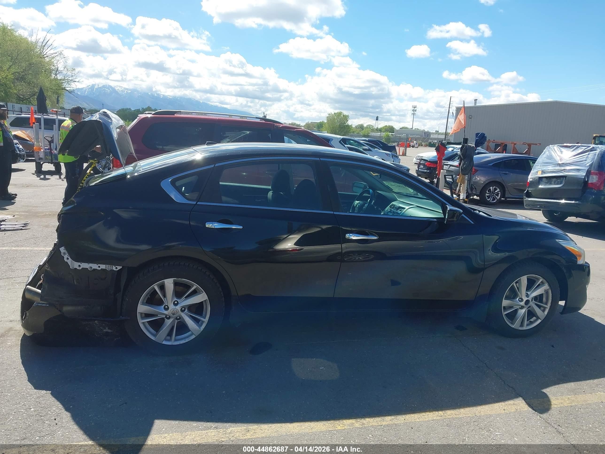 2014 Nissan Altima 2.5 Sv Черный vin: 1N4AL3AP6EC180668