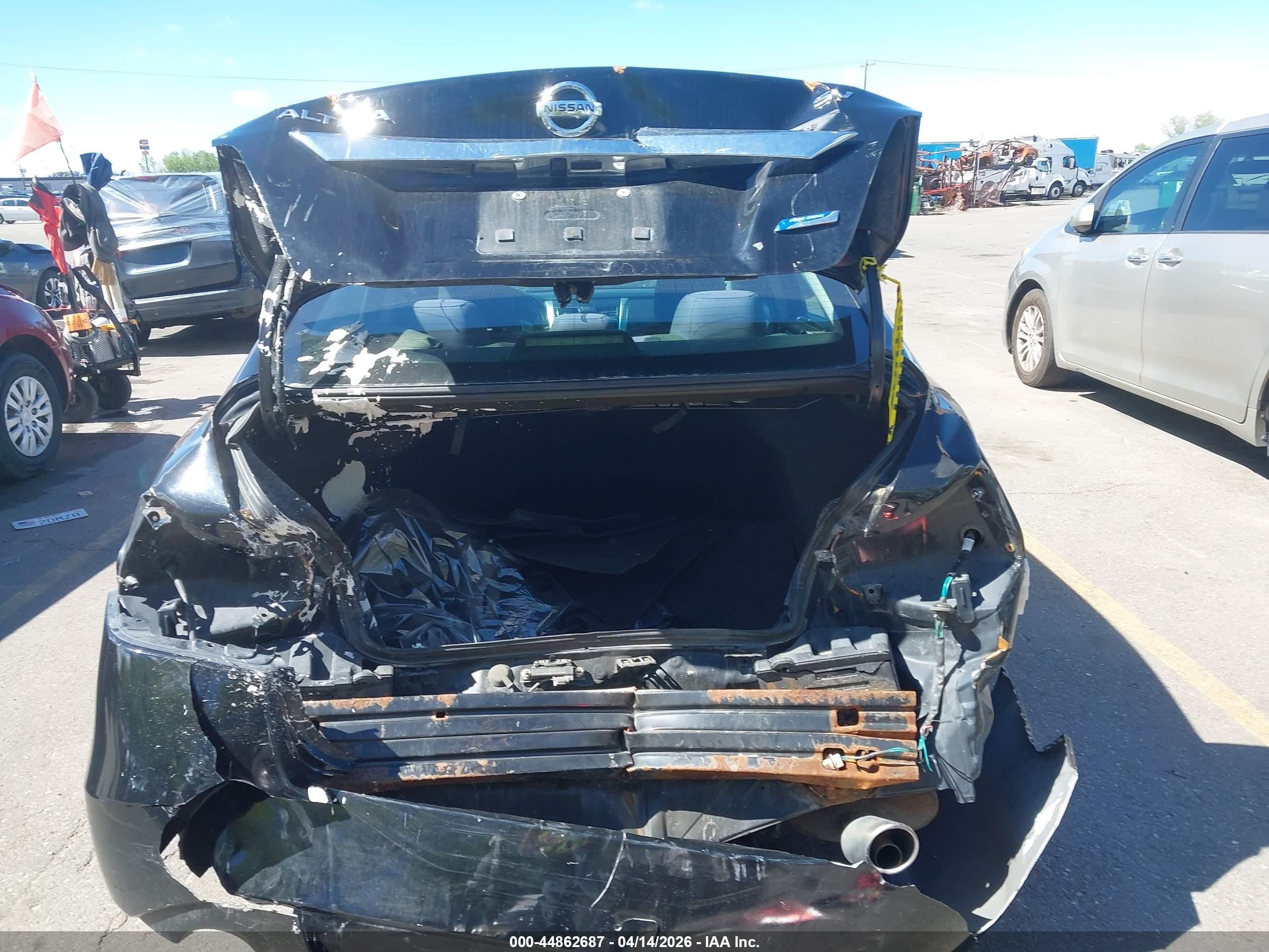 2014 Nissan Altima 2.5 Sv Черный vin: 1N4AL3AP6EC180668