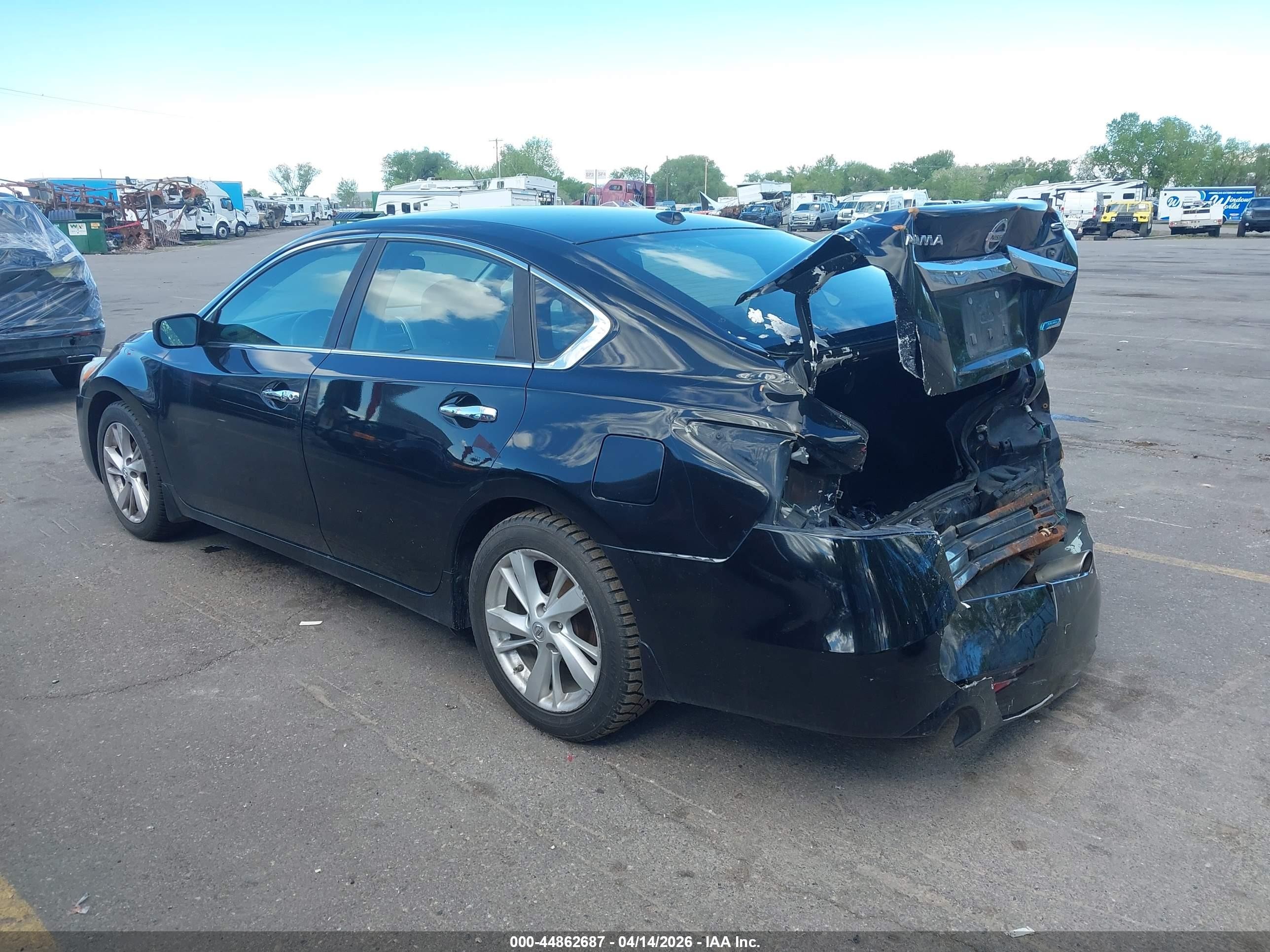 2014 Nissan Altima 2.5 Sv Черный vin: 1N4AL3AP6EC180668