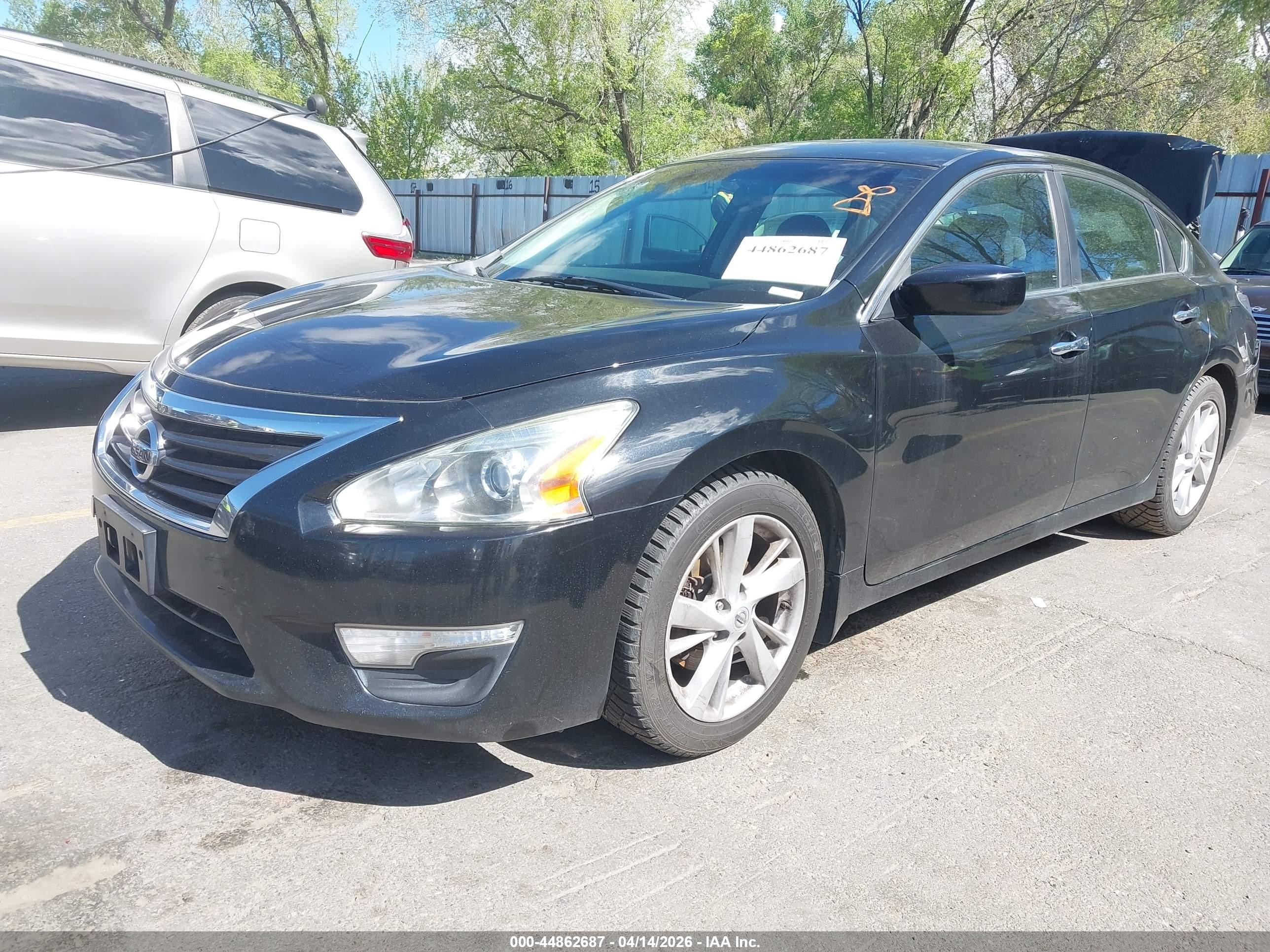 2014 Nissan Altima 2.5 Sv Черный vin: 1N4AL3AP6EC180668