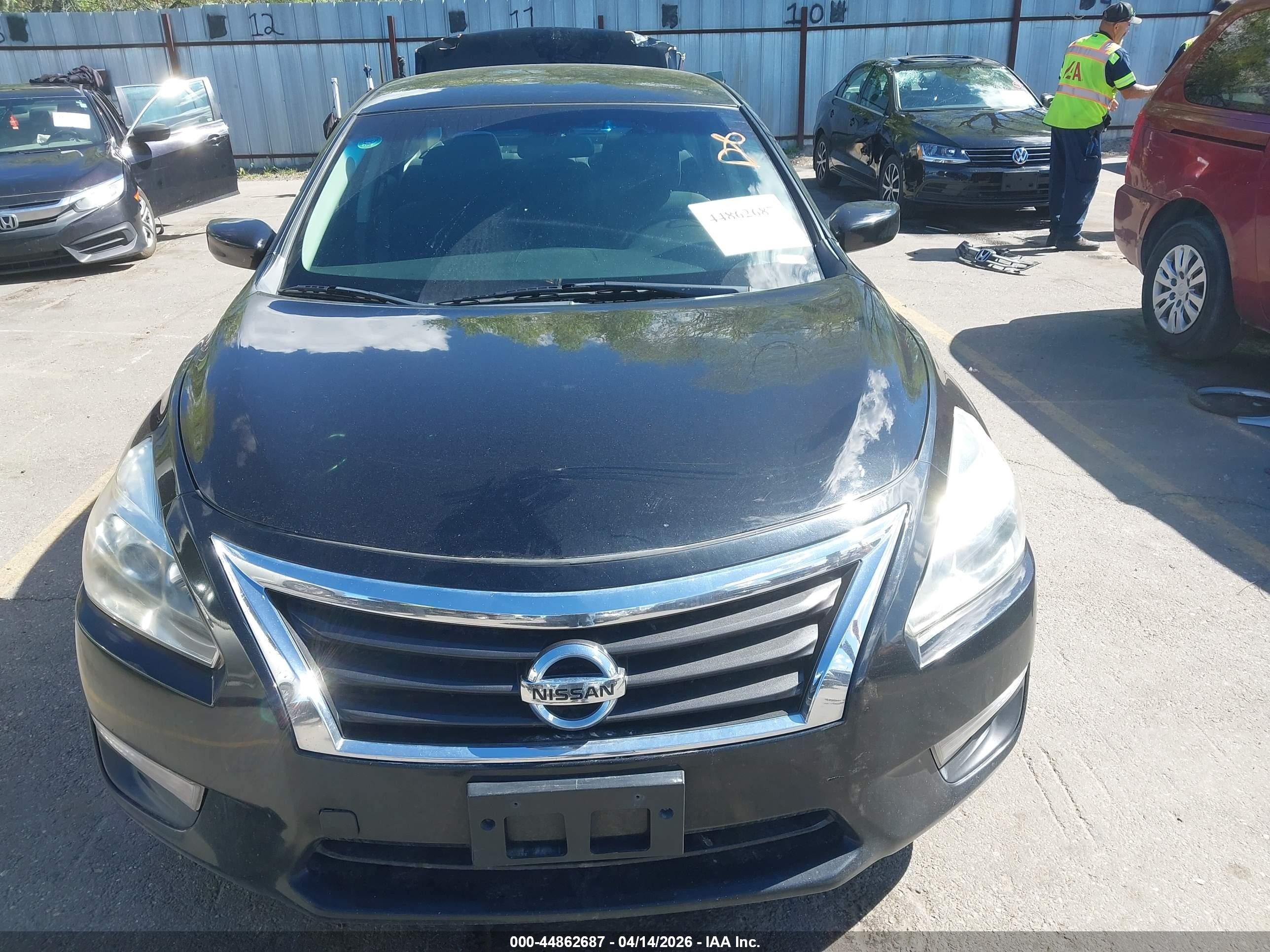 2014 Nissan Altima 2.5 Sv Черный vin: 1N4AL3AP6EC180668