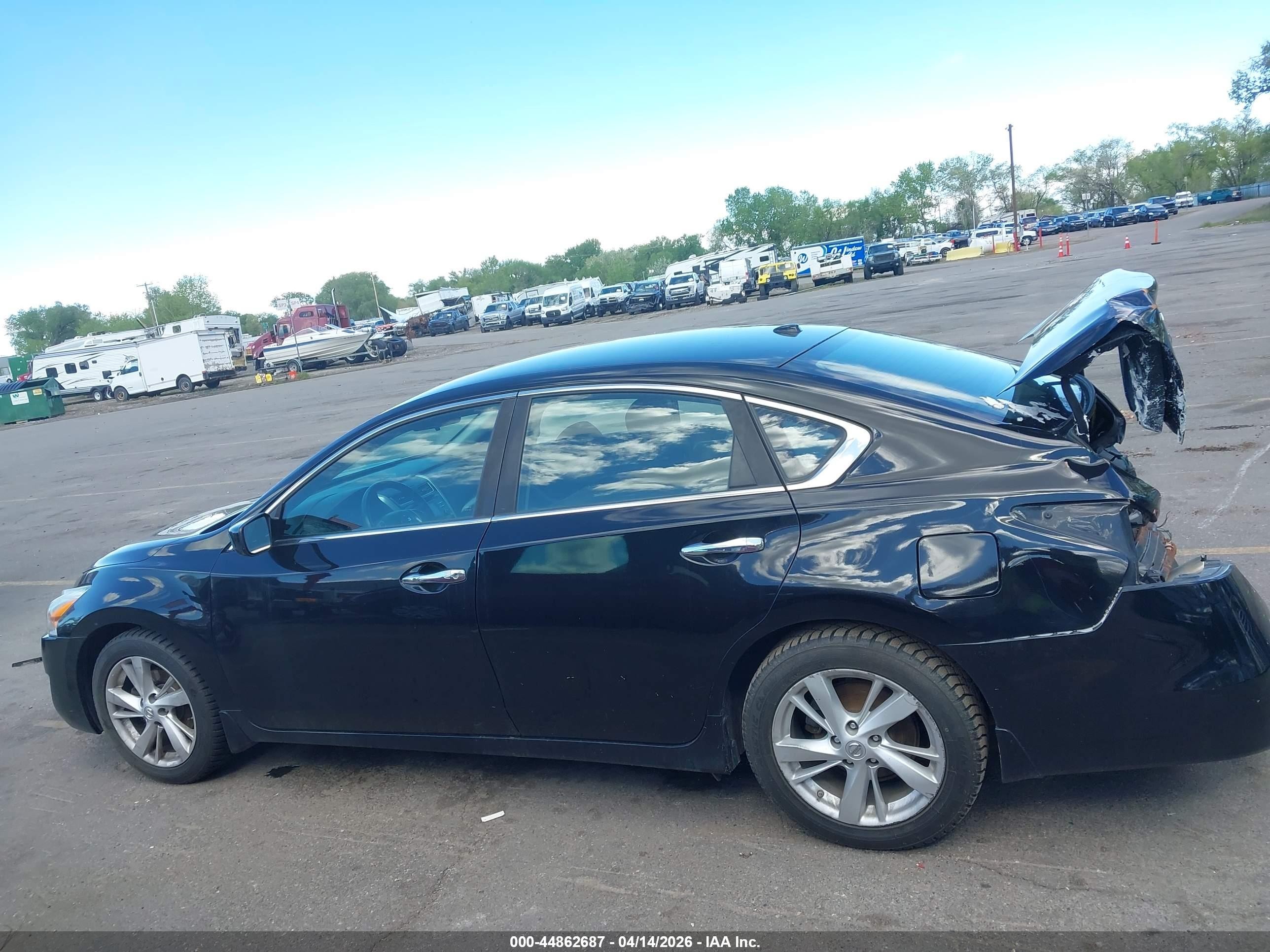 2014 Nissan Altima 2.5 Sv Черный vin: 1N4AL3AP6EC180668