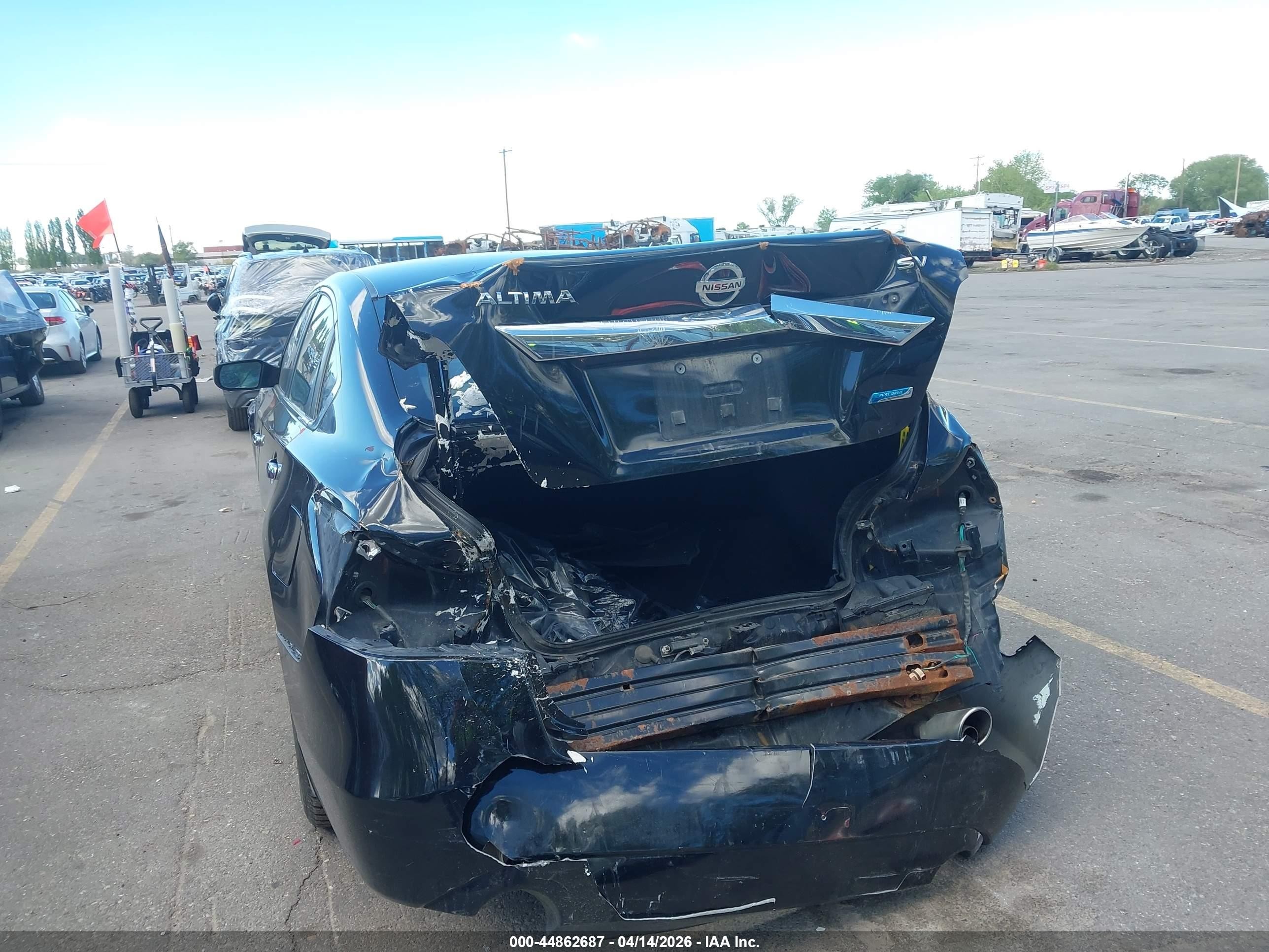 2014 Nissan Altima 2.5 Sv Черный vin: 1N4AL3AP6EC180668