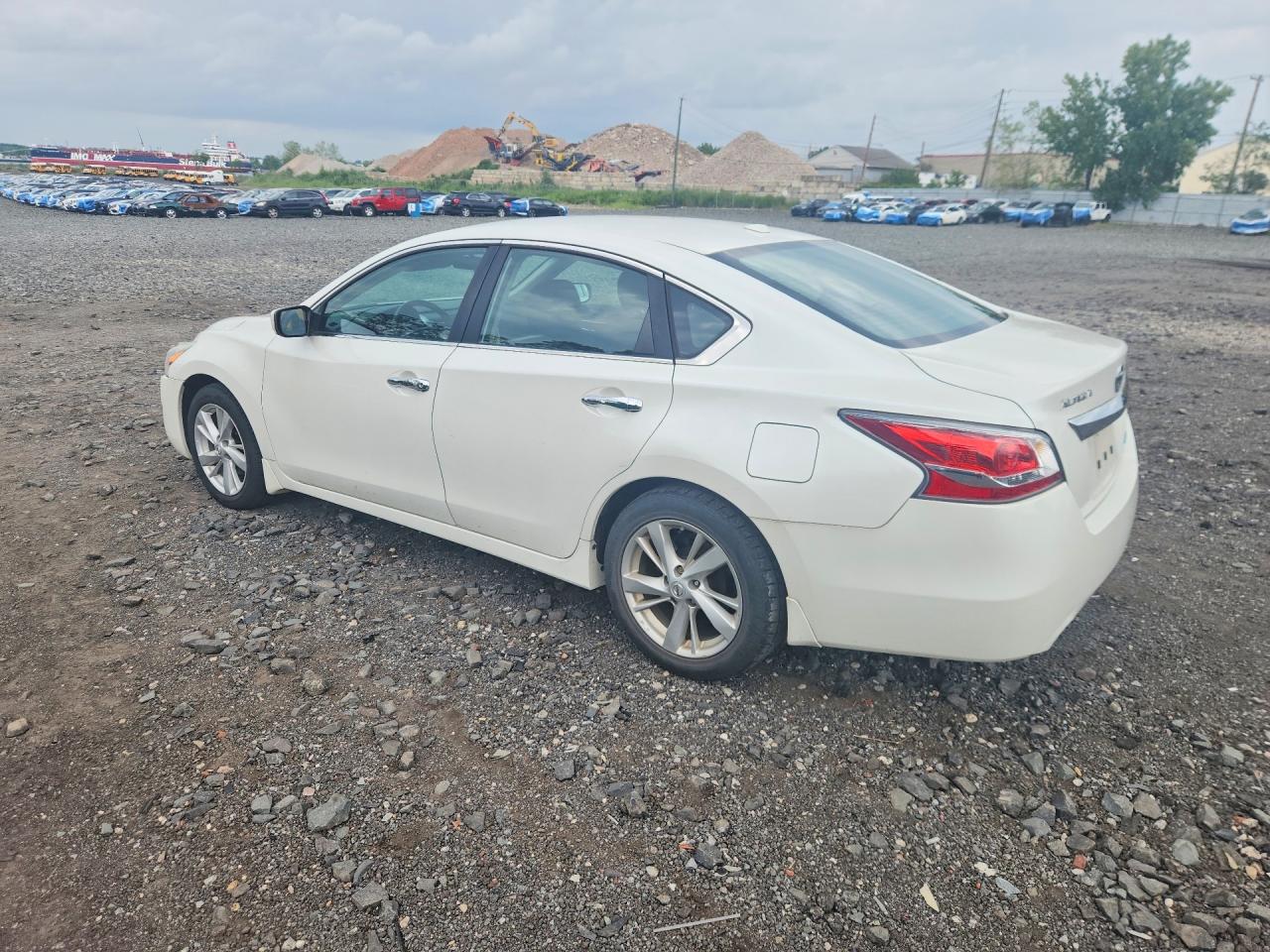 2014 Nissan Altima 2.5 Sv White vin: 1N4AL3AP6EC189998