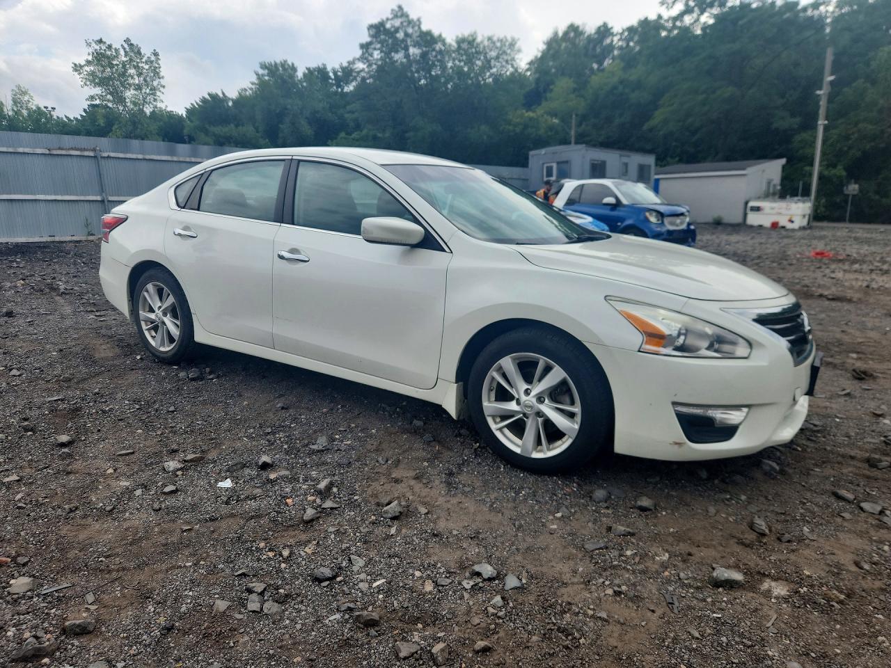 2014 Nissan Altima 2.5 Sv White vin: 1N4AL3AP6EC189998