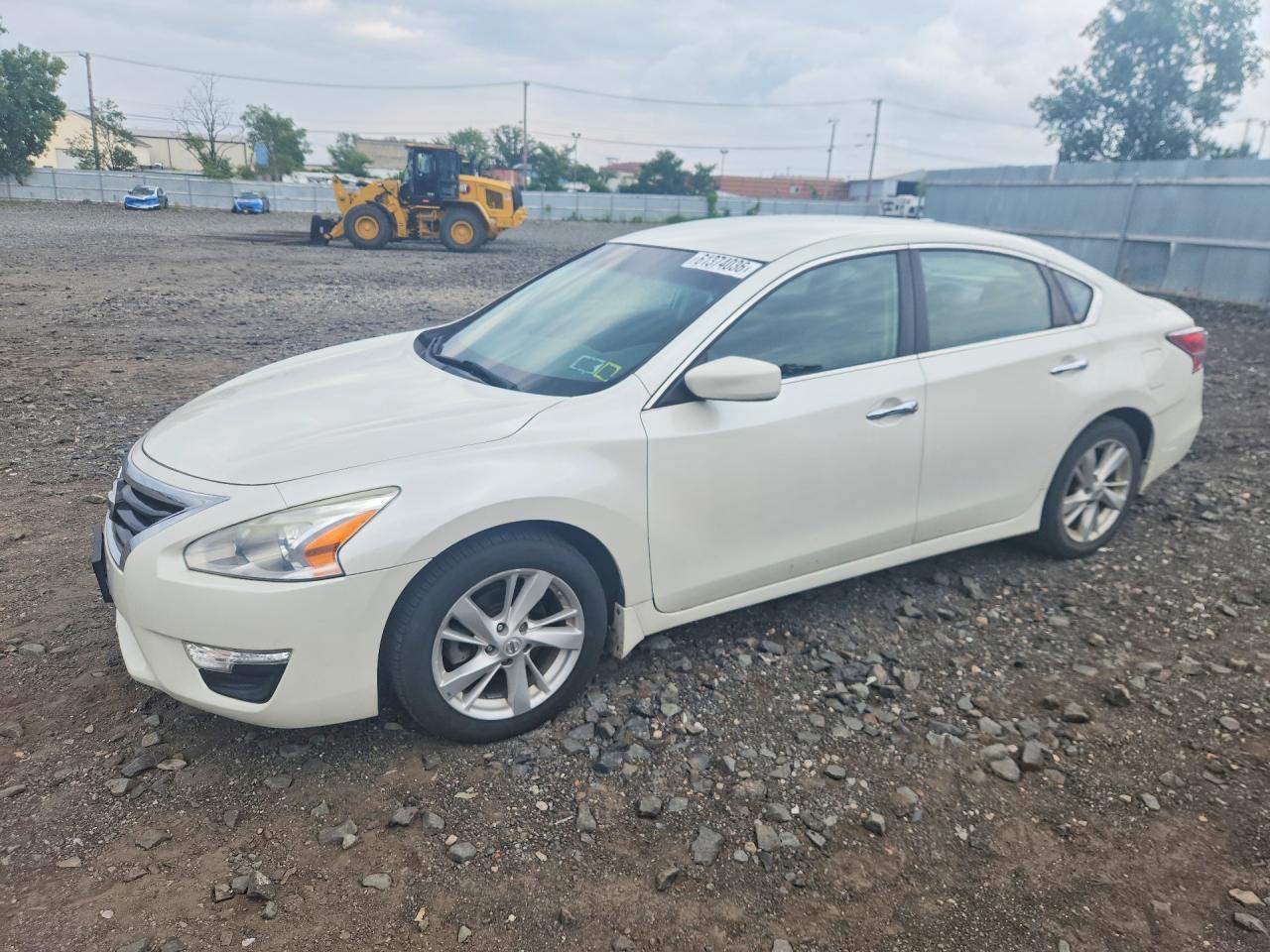 2014 Nissan Altima 2.5 Sv White vin: 1N4AL3AP6EC189998