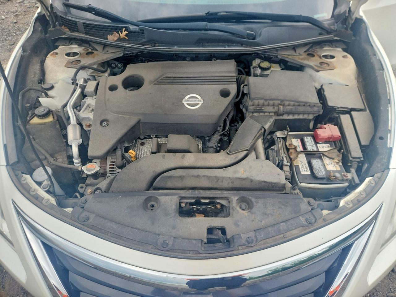 2014 Nissan Altima 2.5 Sv White vin: 1N4AL3AP6EC189998