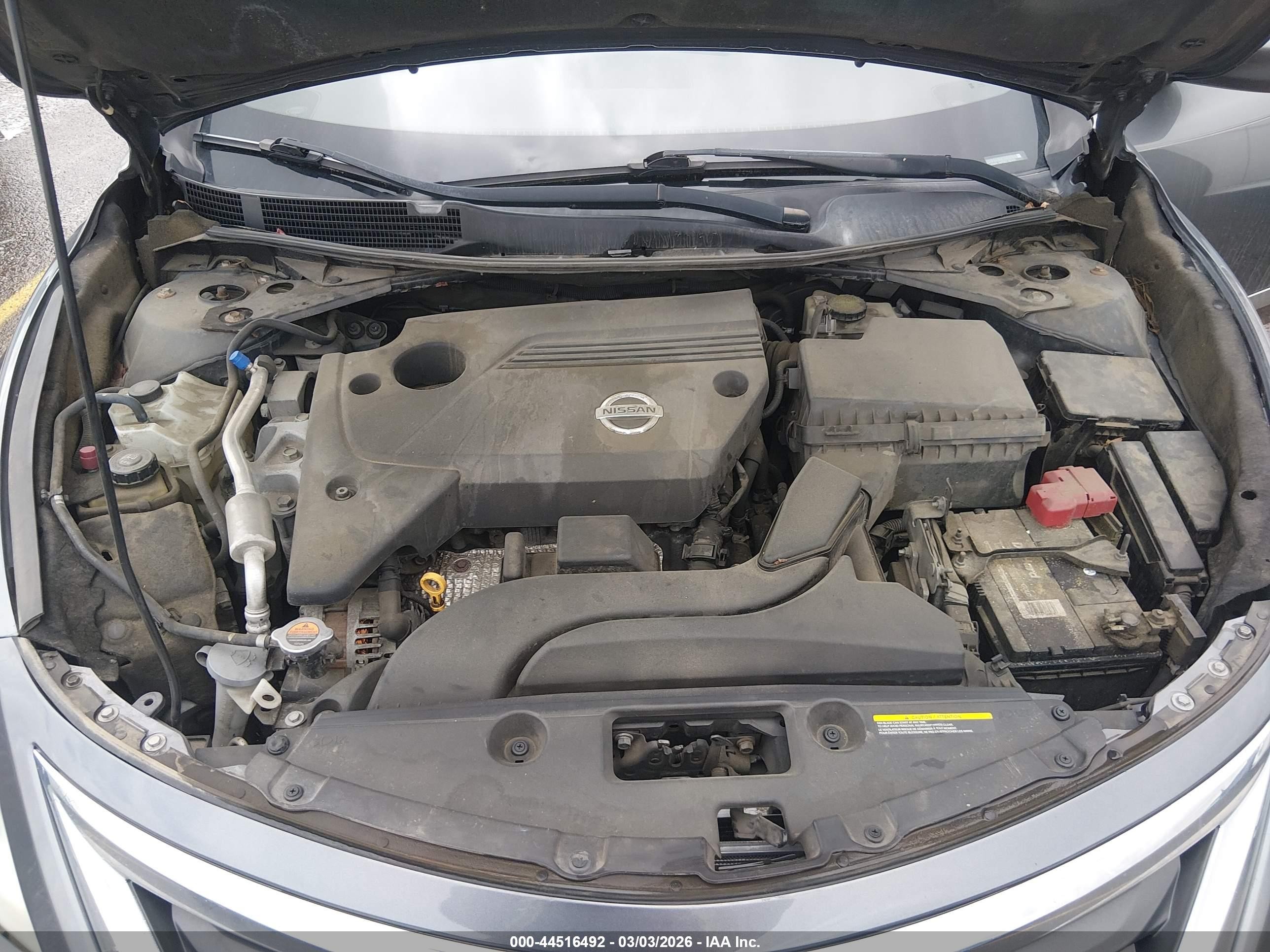2014 Nissan Altima 2.5 S Gray vin: 1N4AL3AP6EC197471