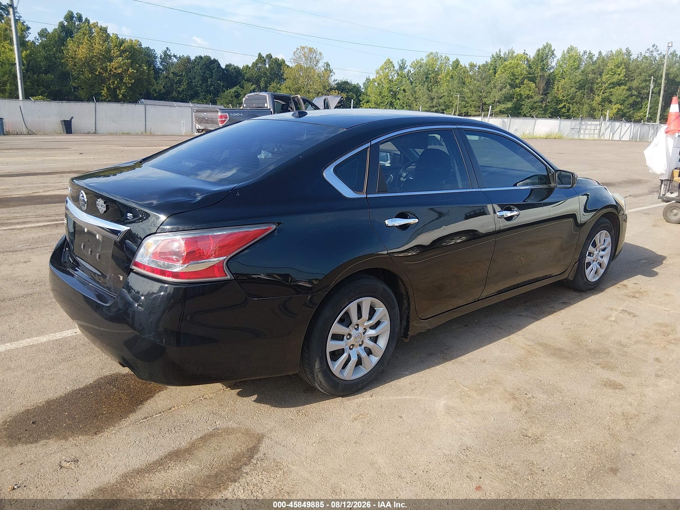 2014 Nissan Altima 2.5 S Black vin: 1N4AL3AP6EC264280