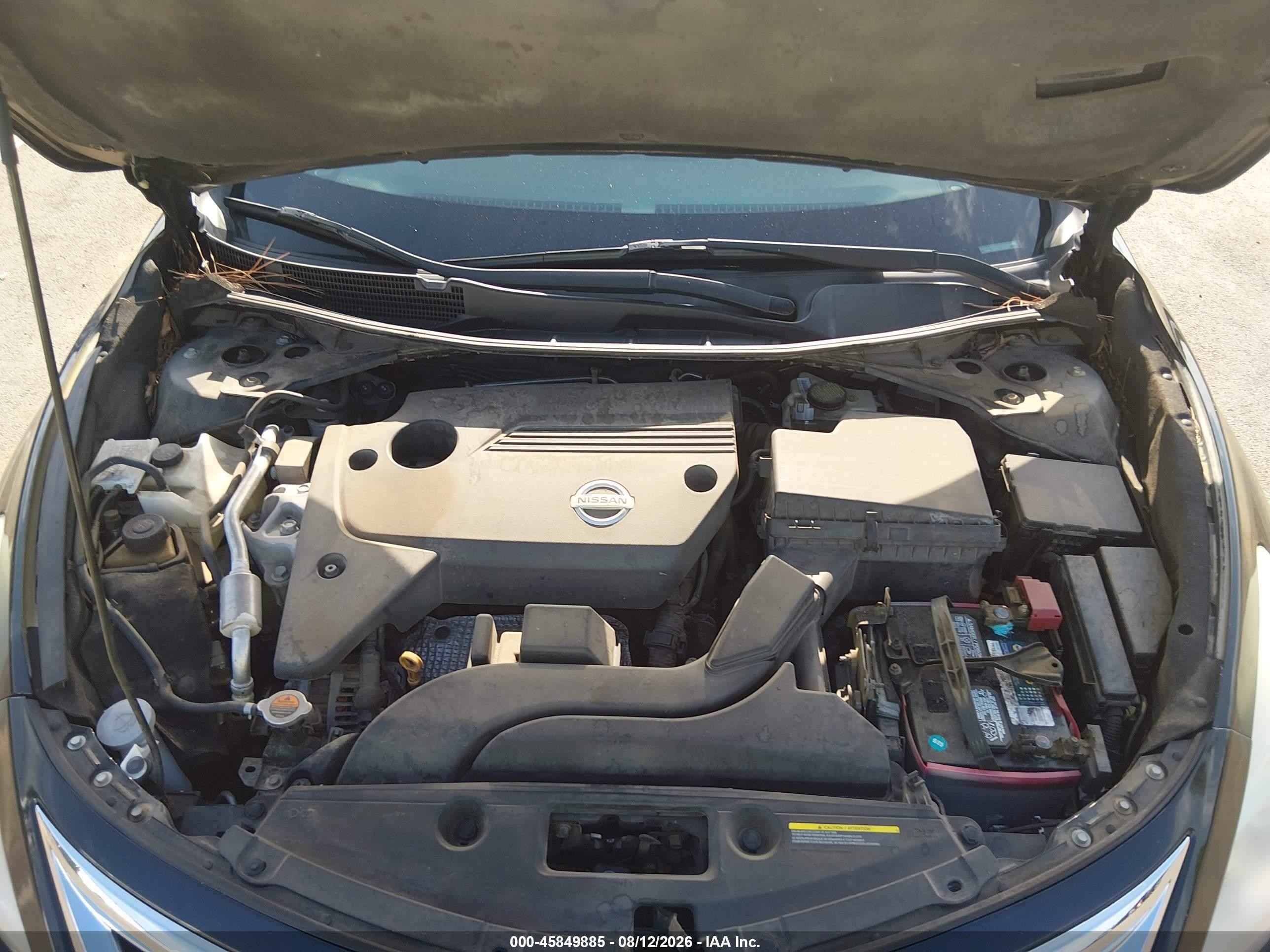 2014 Nissan Altima 2.5 S Black vin: 1N4AL3AP6EC264280