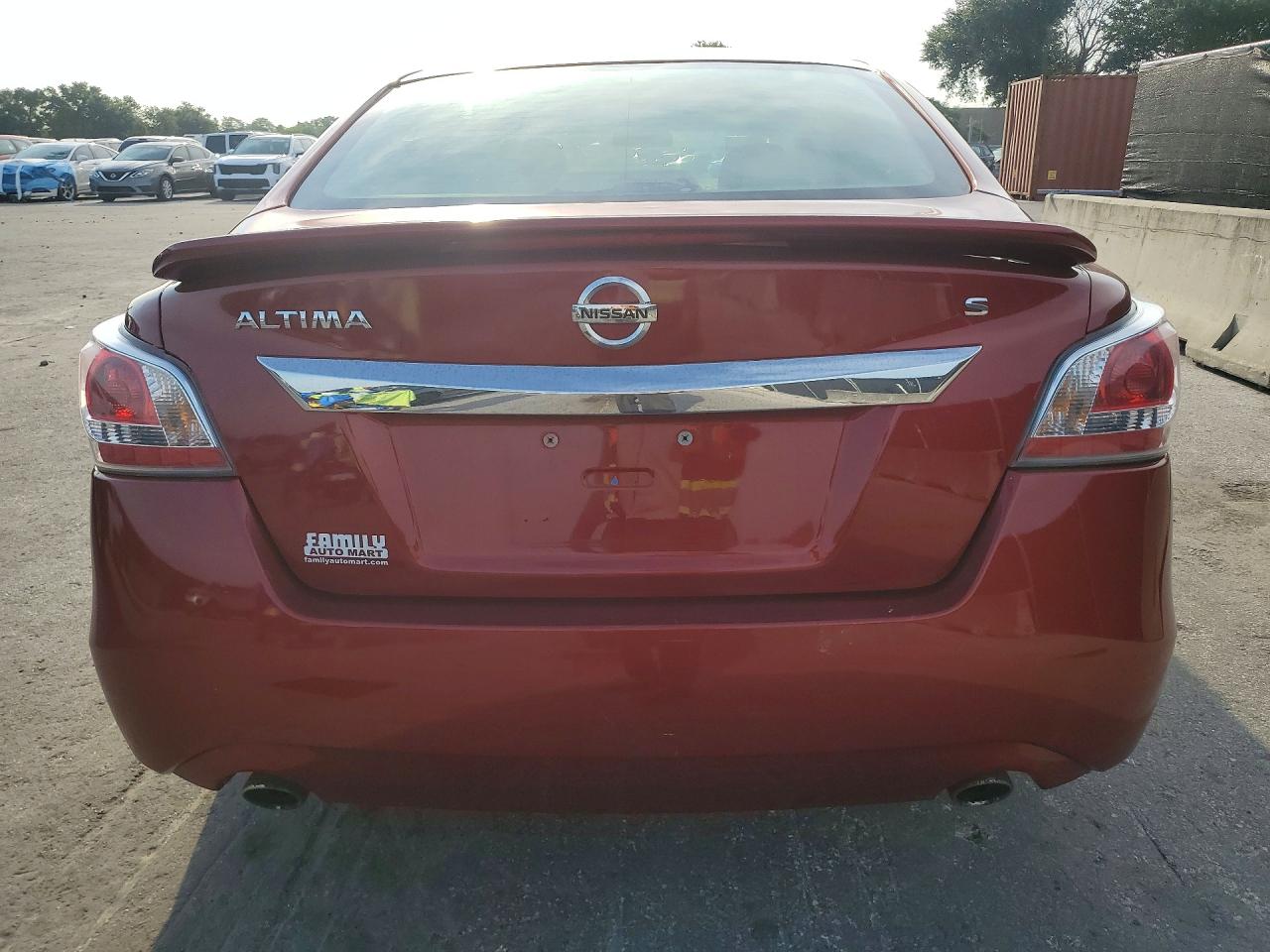 2014 Nissan Altima 2.5 S Red vin: 1N4AL3AP6EC267924