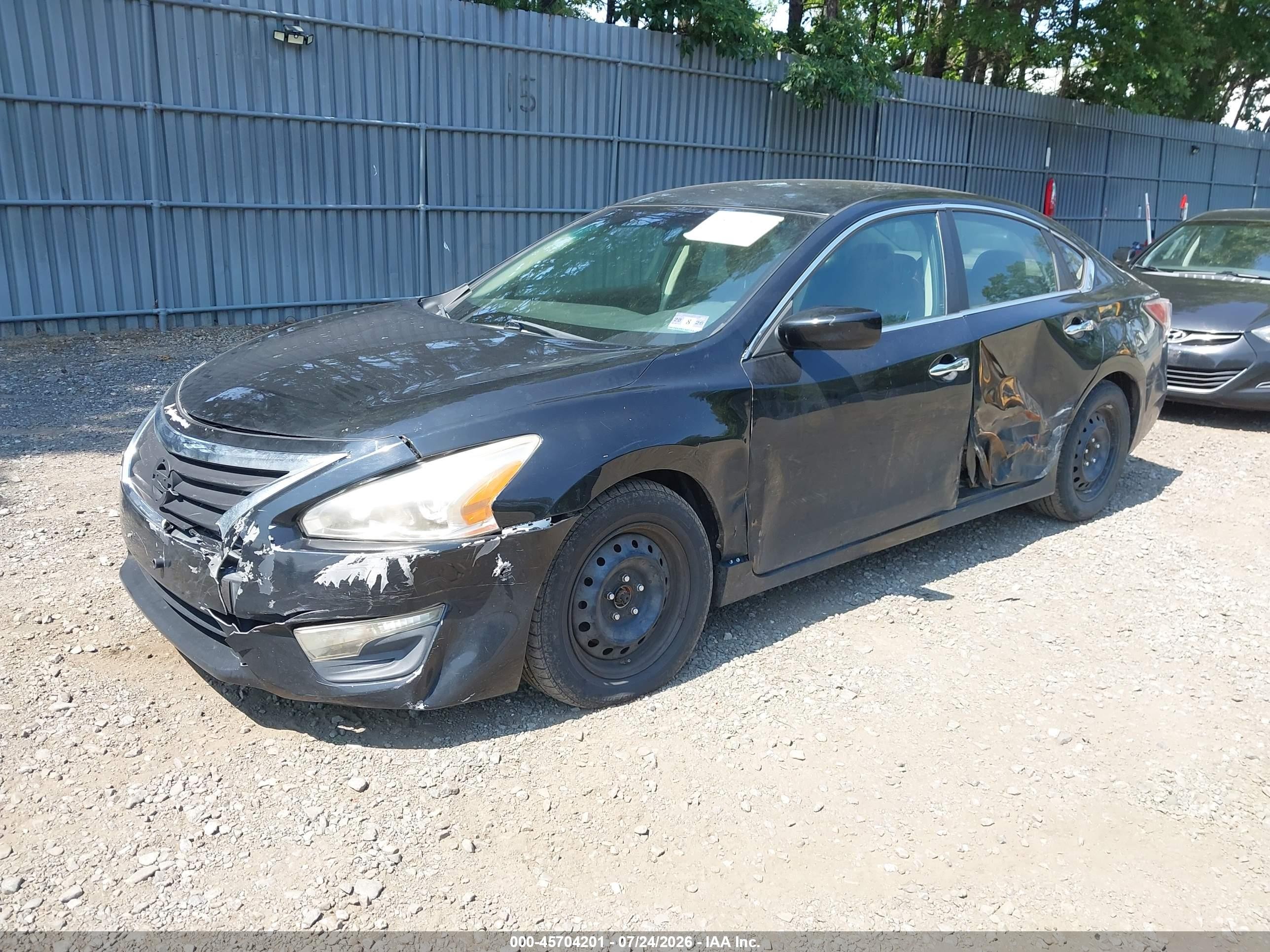 2014 Nissan Altima 2.5/2.5 S/2.5 Sl/2.5 Sv Black vin: 1N4AL3AP6EC268944