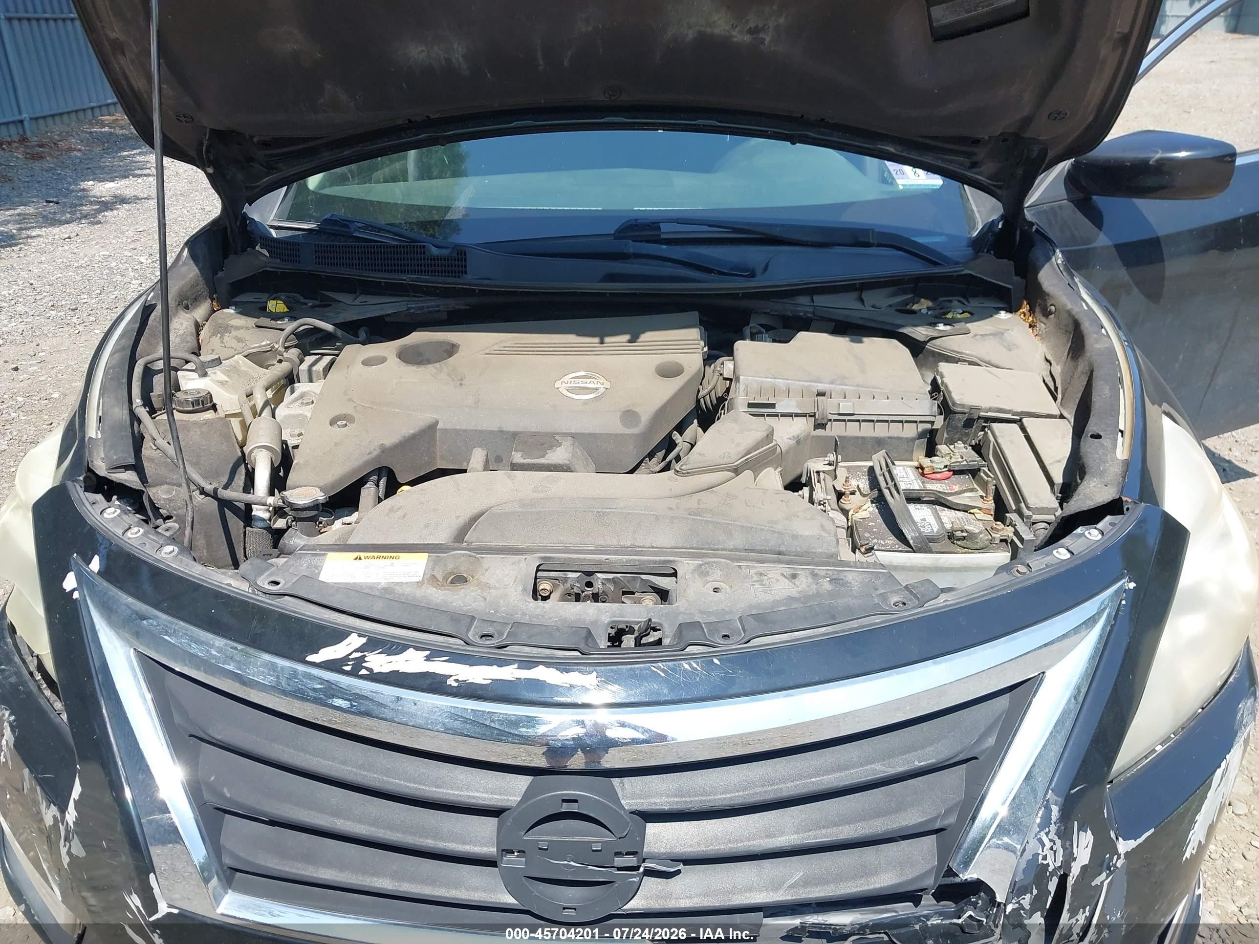 2014 Nissan Altima 2.5/2.5 S/2.5 Sl/2.5 Sv Black vin: 1N4AL3AP6EC268944