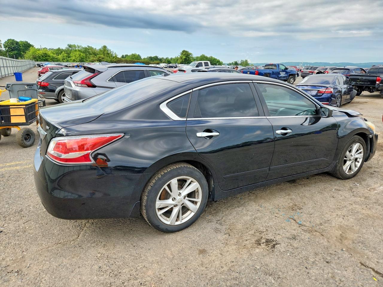 2014 Nissan Altima 2.5 Sv Черный vin: 1N4AL3AP6EC268989
