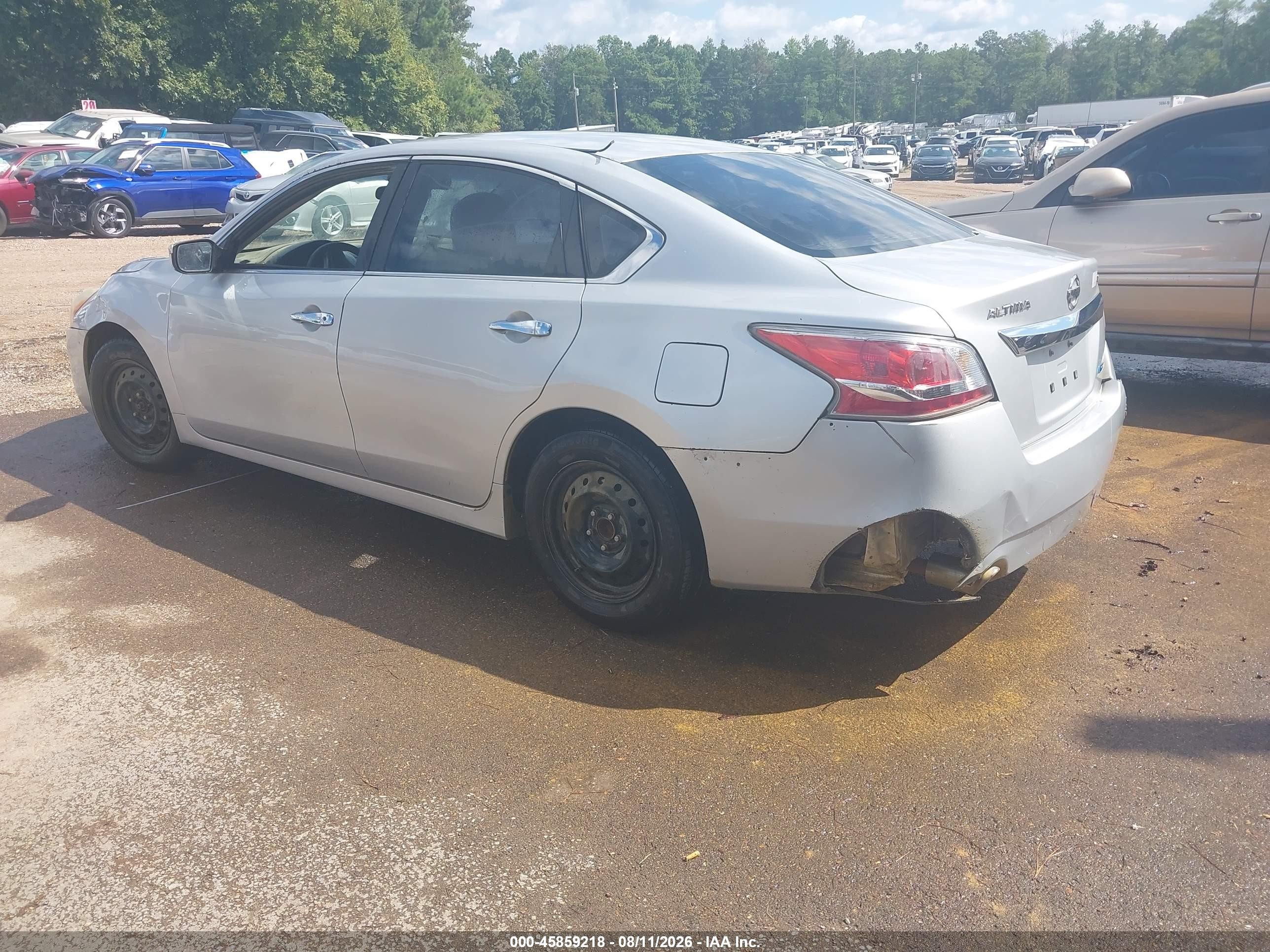 2014 Nissan Altima 2.5/2.5 S/2.5 Sl/2.5 Sv Gray vin: 1N4AL3AP6EC273352
