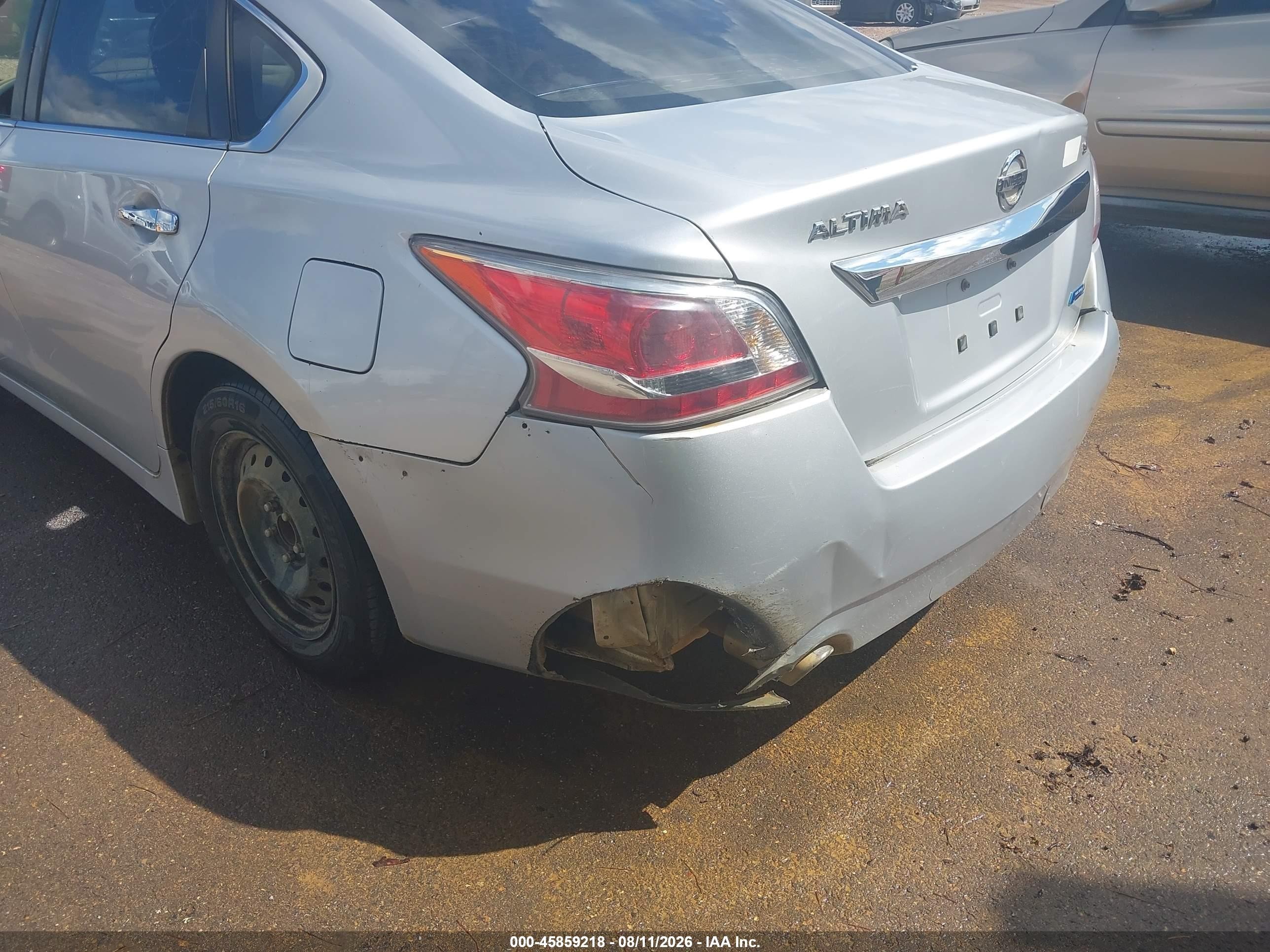 2014 Nissan Altima 2.5/2.5 S/2.5 Sl/2.5 Sv Gray vin: 1N4AL3AP6EC273352