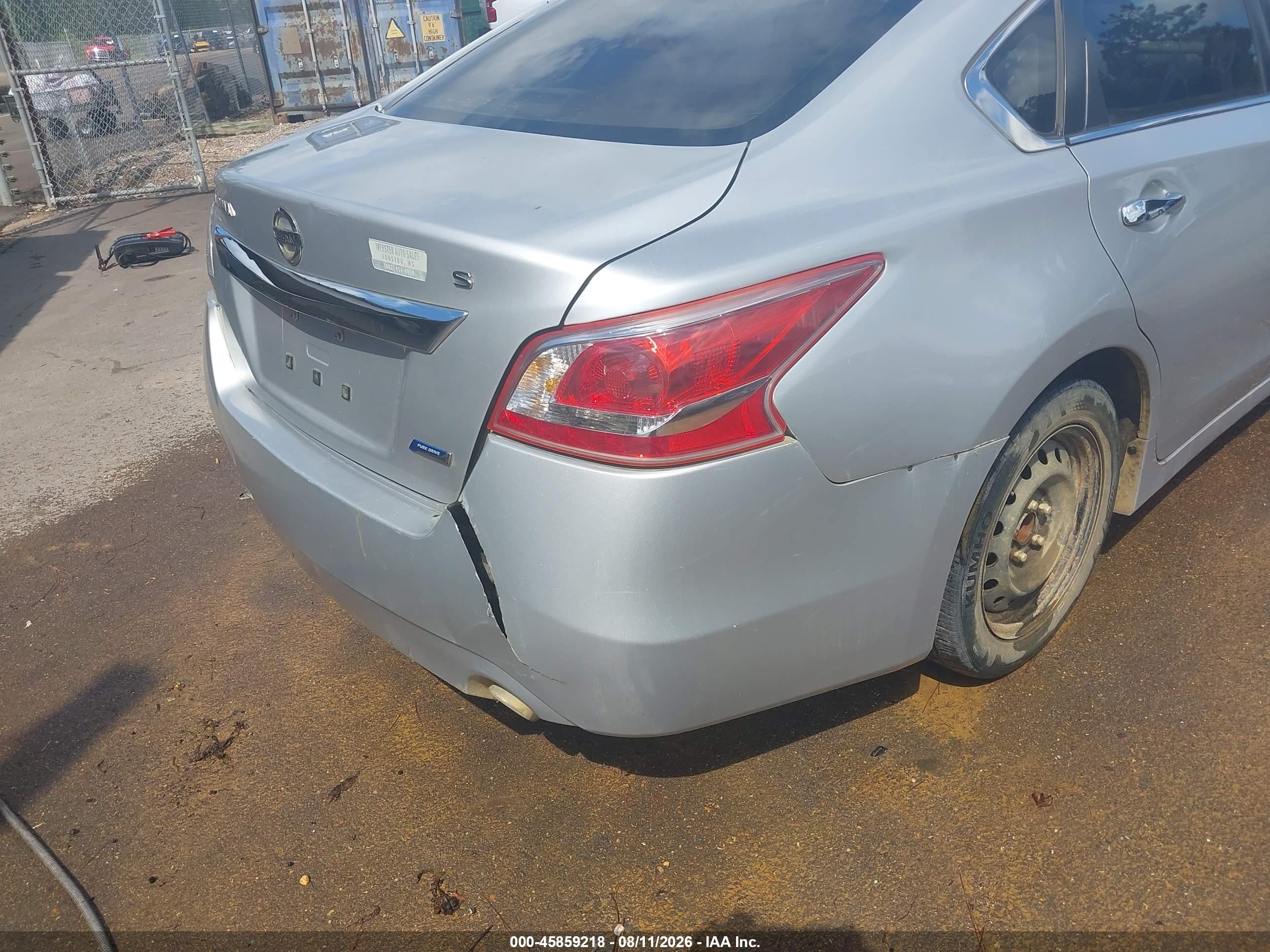 2014 Nissan Altima 2.5/2.5 S/2.5 Sl/2.5 Sv Gray vin: 1N4AL3AP6EC273352