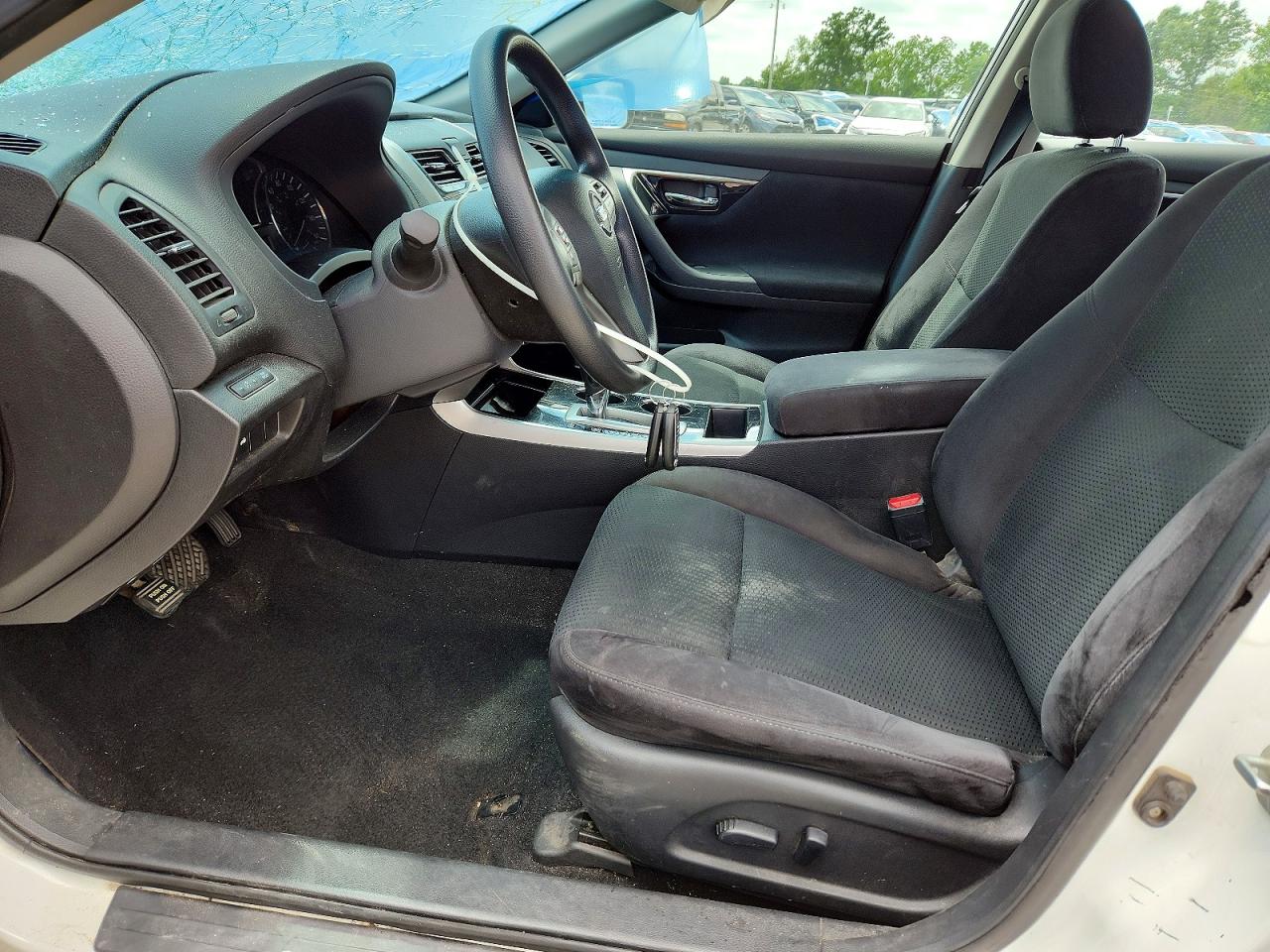 2014 Nissan Altima 2.5 S White vin: 1N4AL3AP6EC279944