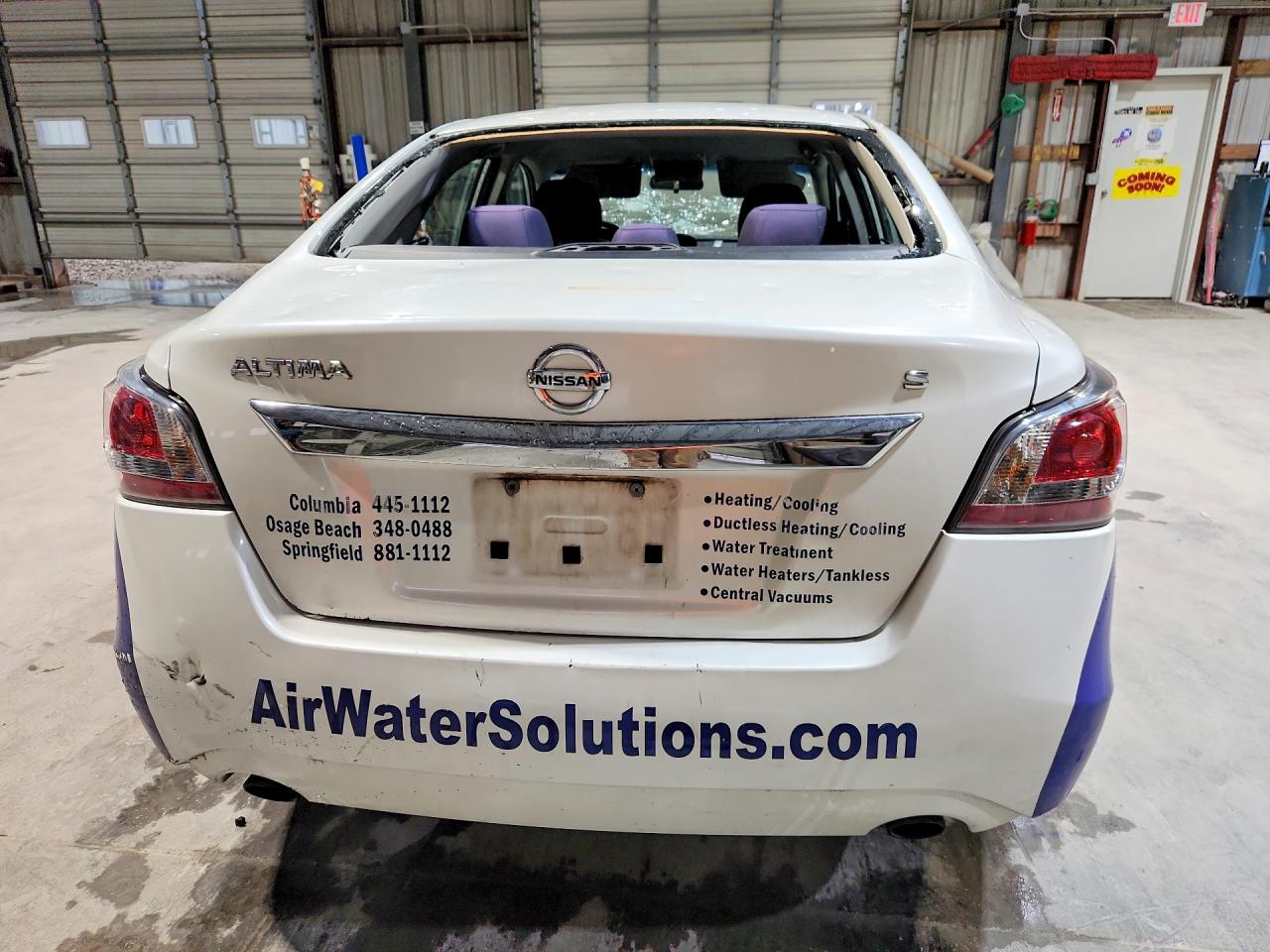 2014 Nissan Altima 2.5 S White vin: 1N4AL3AP6EC279944