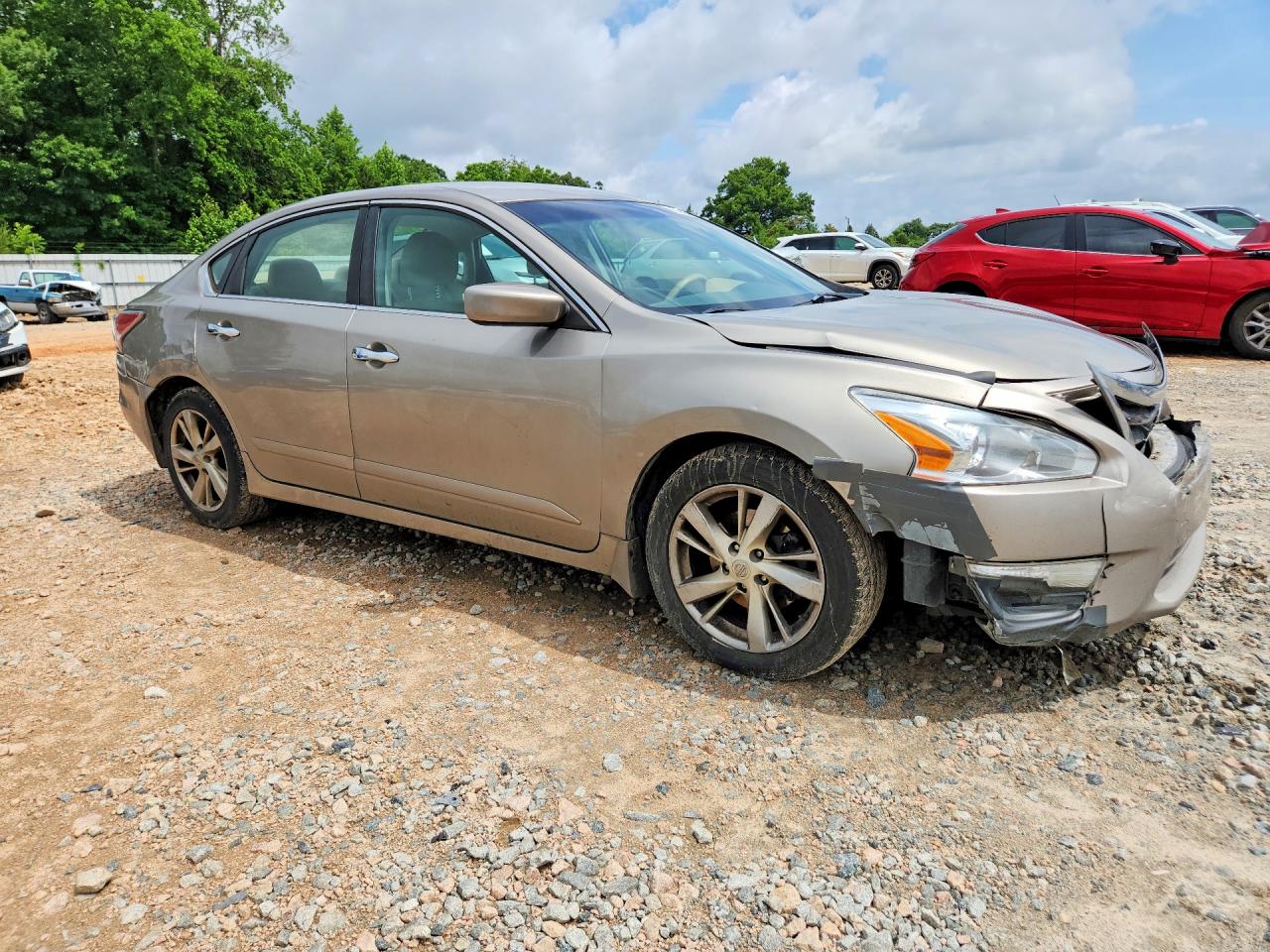 2014 Nissan Altima 2.5 Sv Silver vin: 1N4AL3AP6EC281449