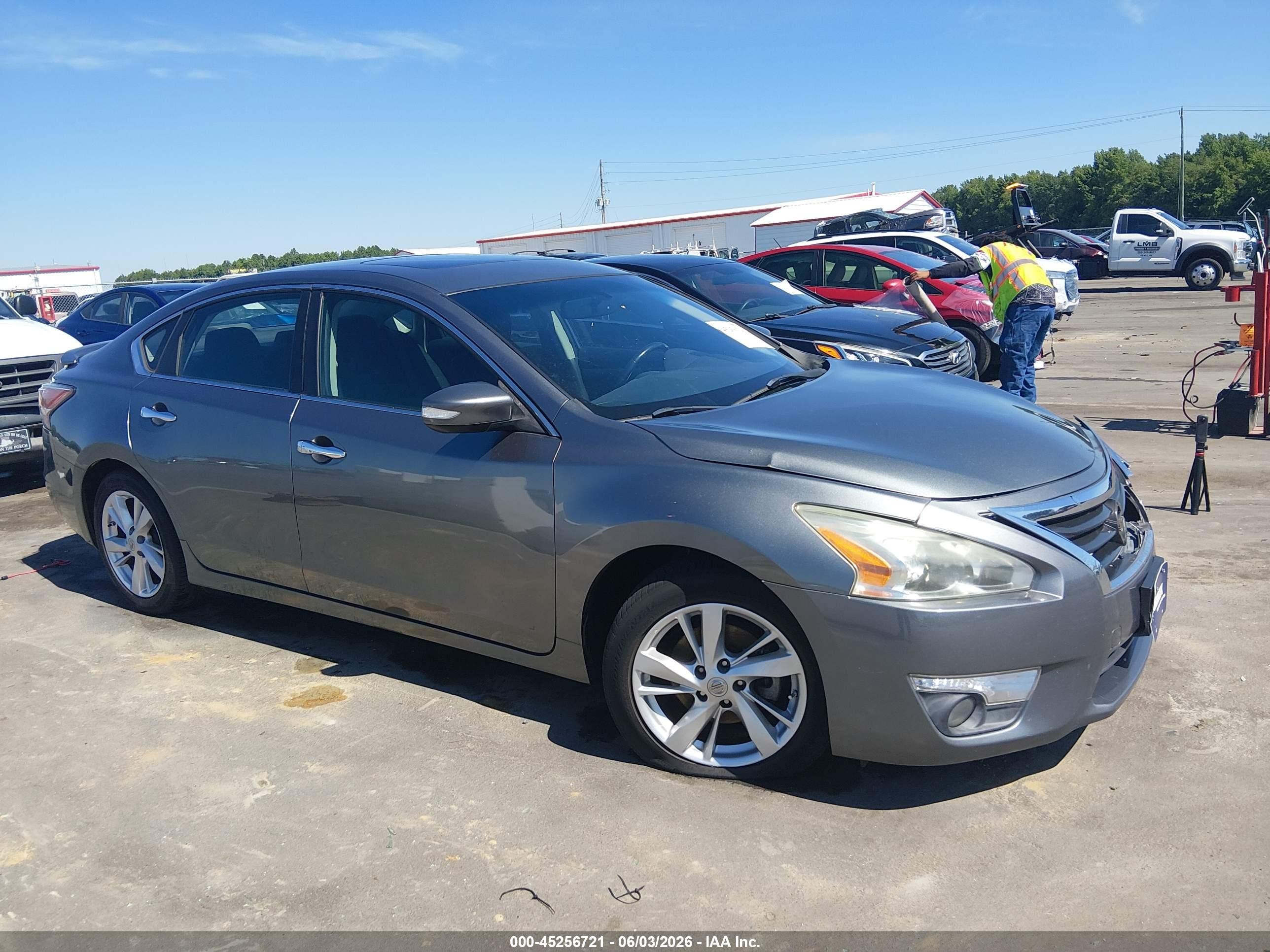 2014 Nissan Altima 2.5 Sv Gray vin: 1N4AL3AP6EC287915