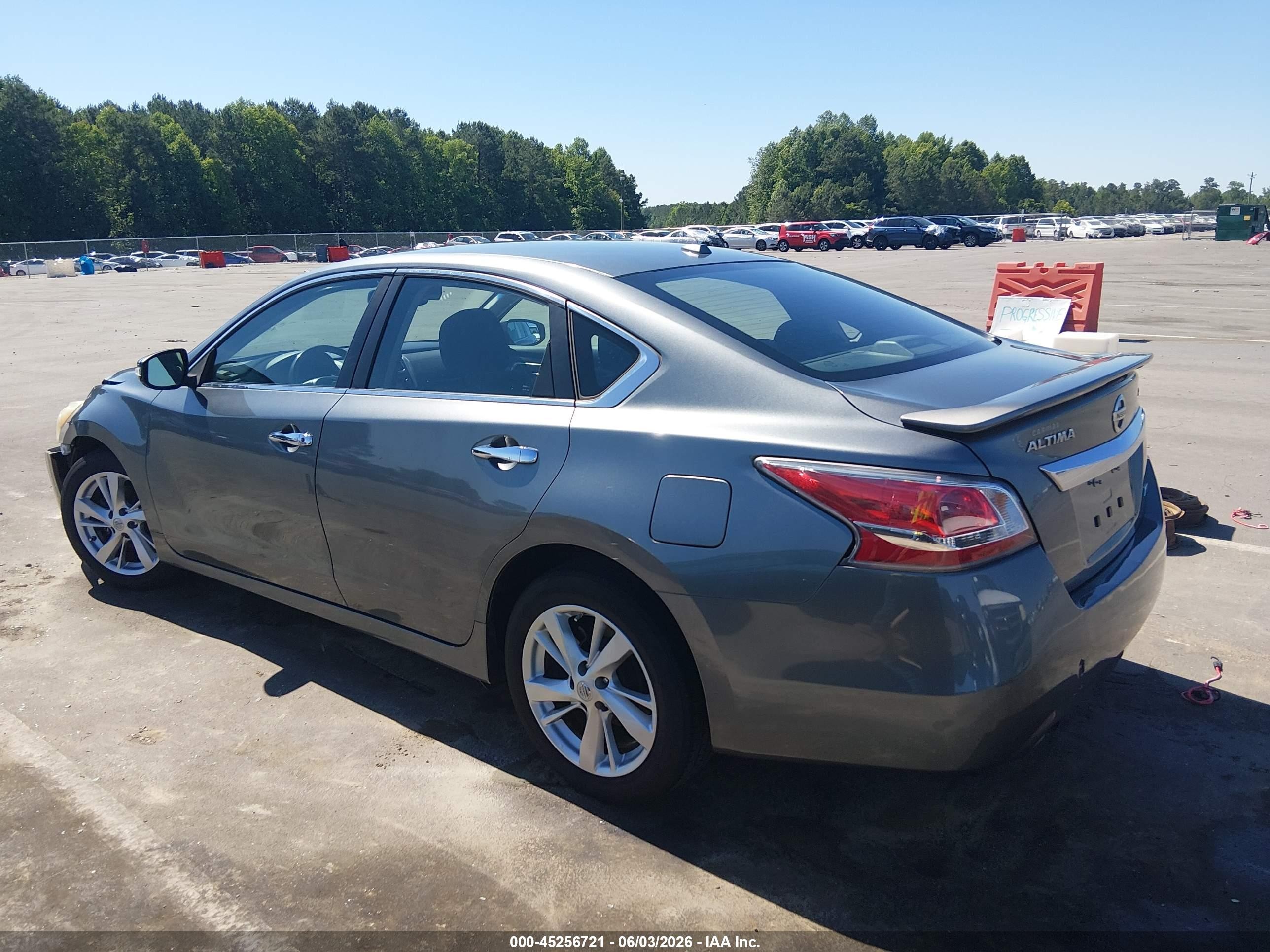 2014 Nissan Altima 2.5 Sv Gray vin: 1N4AL3AP6EC287915