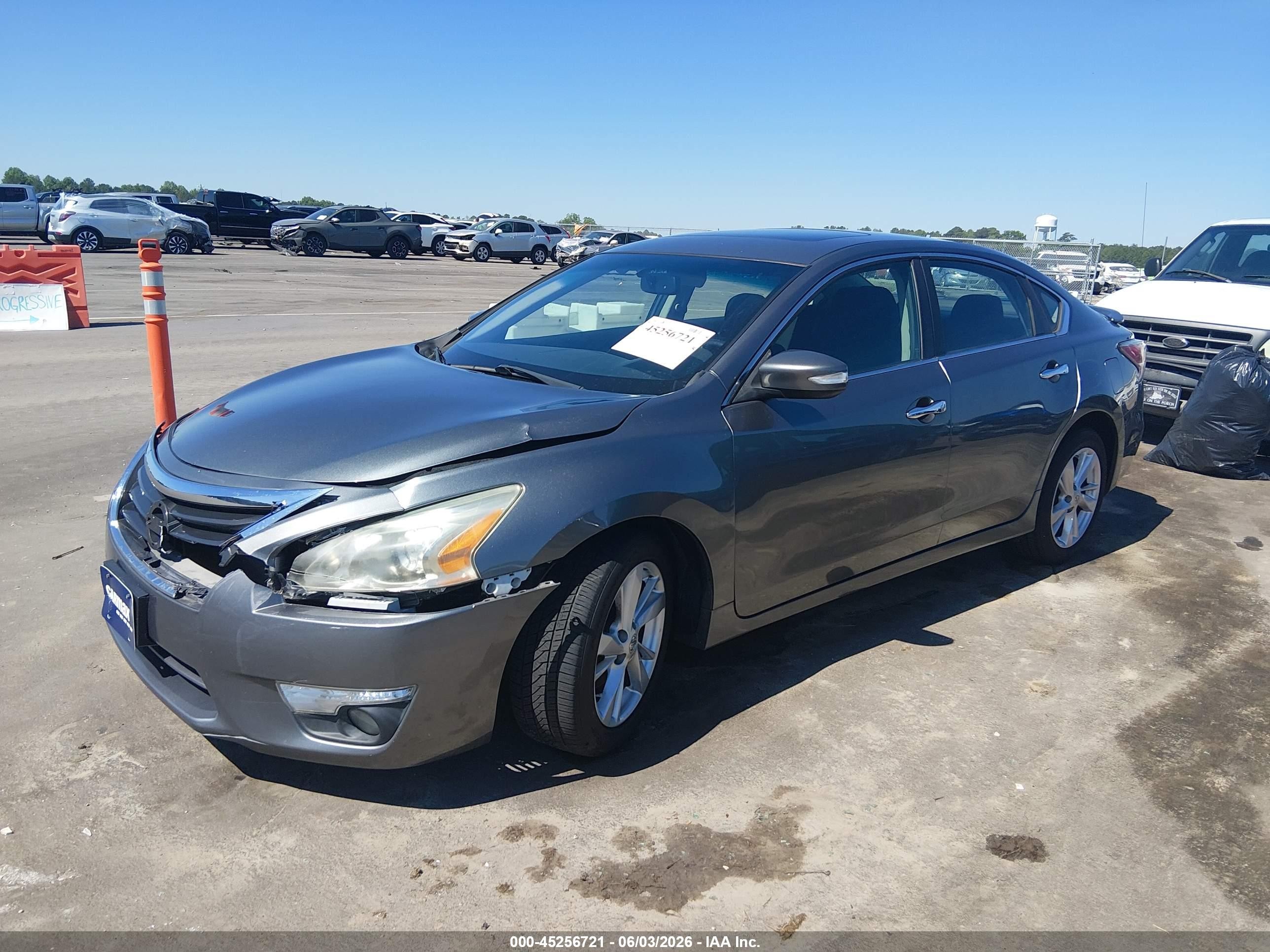 2014 Nissan Altima 2.5 Sv Gray vin: 1N4AL3AP6EC287915
