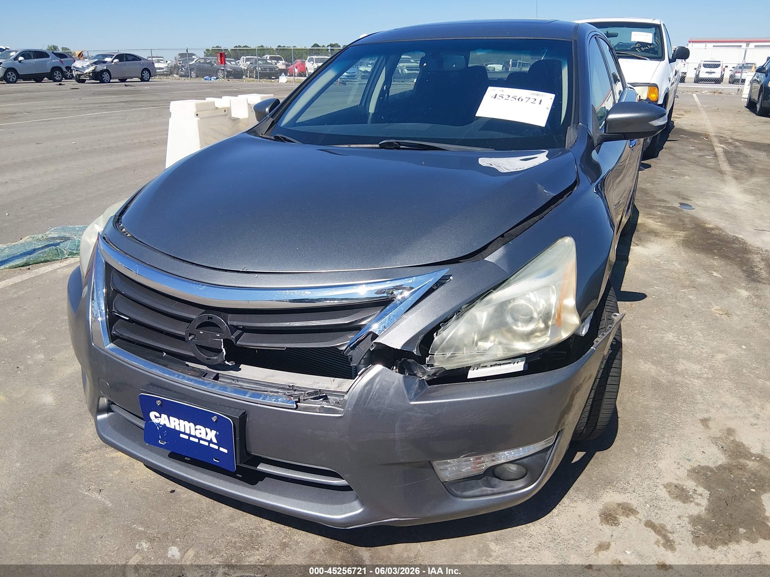 2014 Nissan Altima 2.5 Sv Gray vin: 1N4AL3AP6EC287915