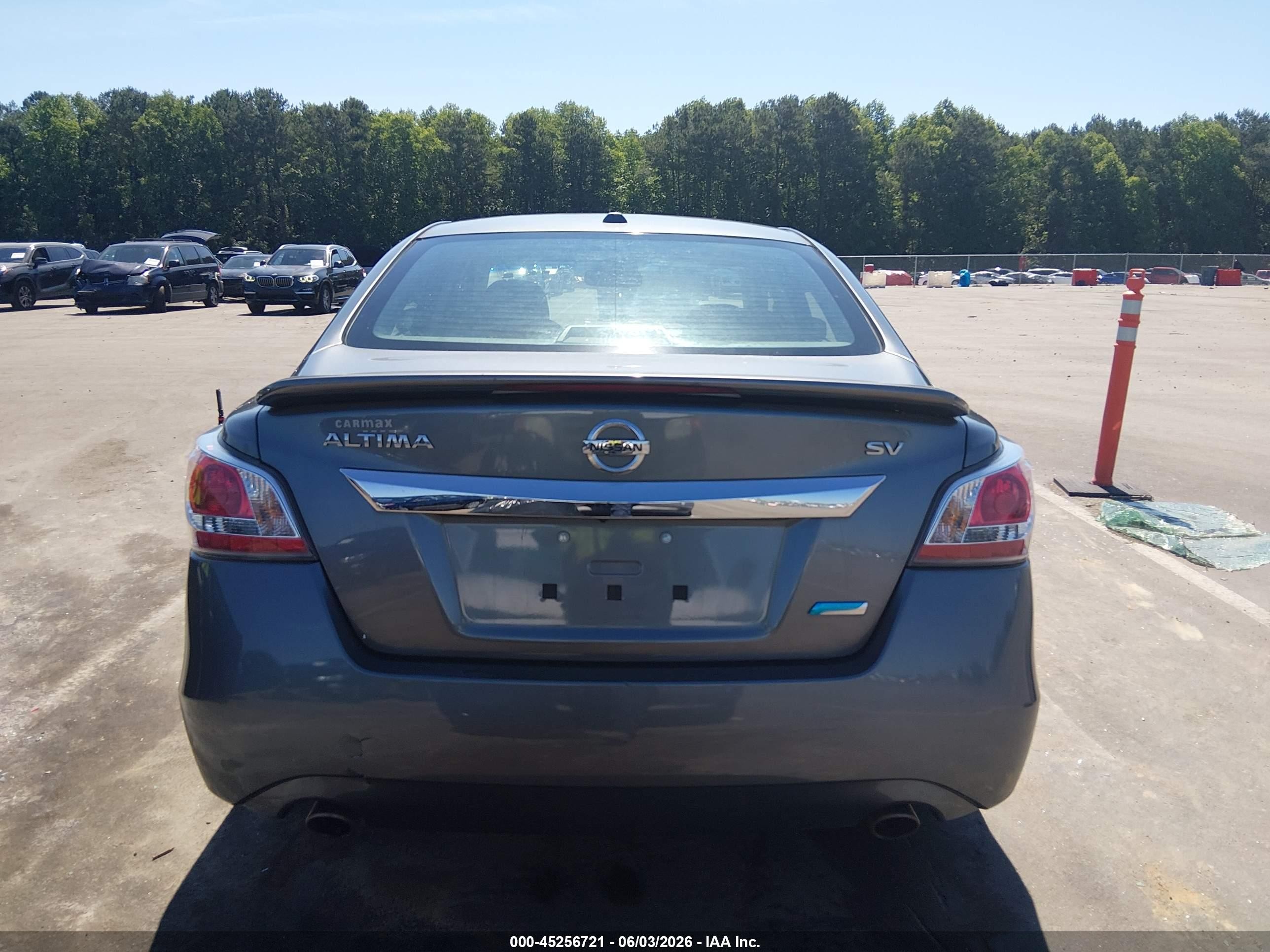 2014 Nissan Altima 2.5 Sv Gray vin: 1N4AL3AP6EC287915