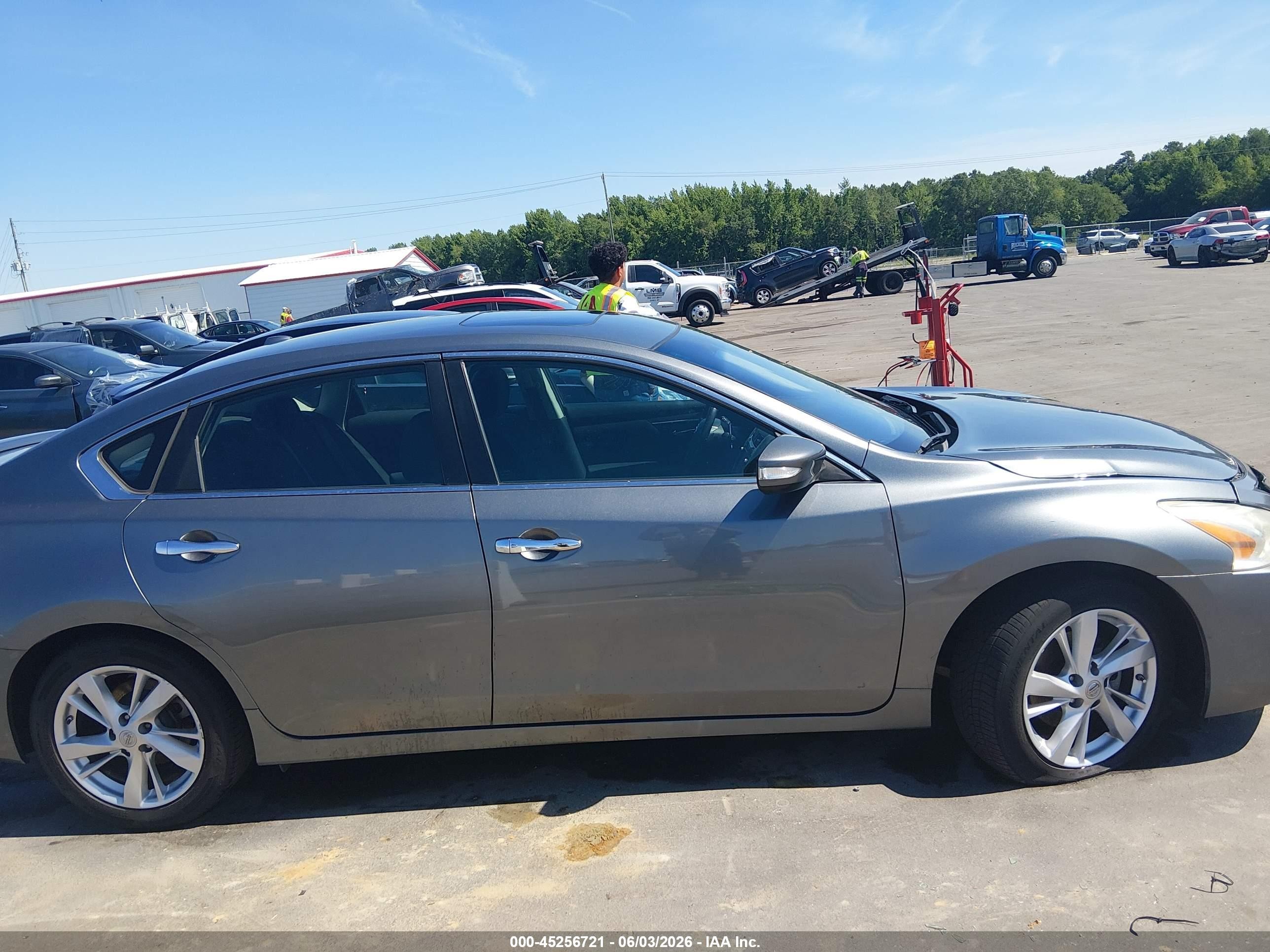 2014 Nissan Altima 2.5 Sv Gray vin: 1N4AL3AP6EC287915