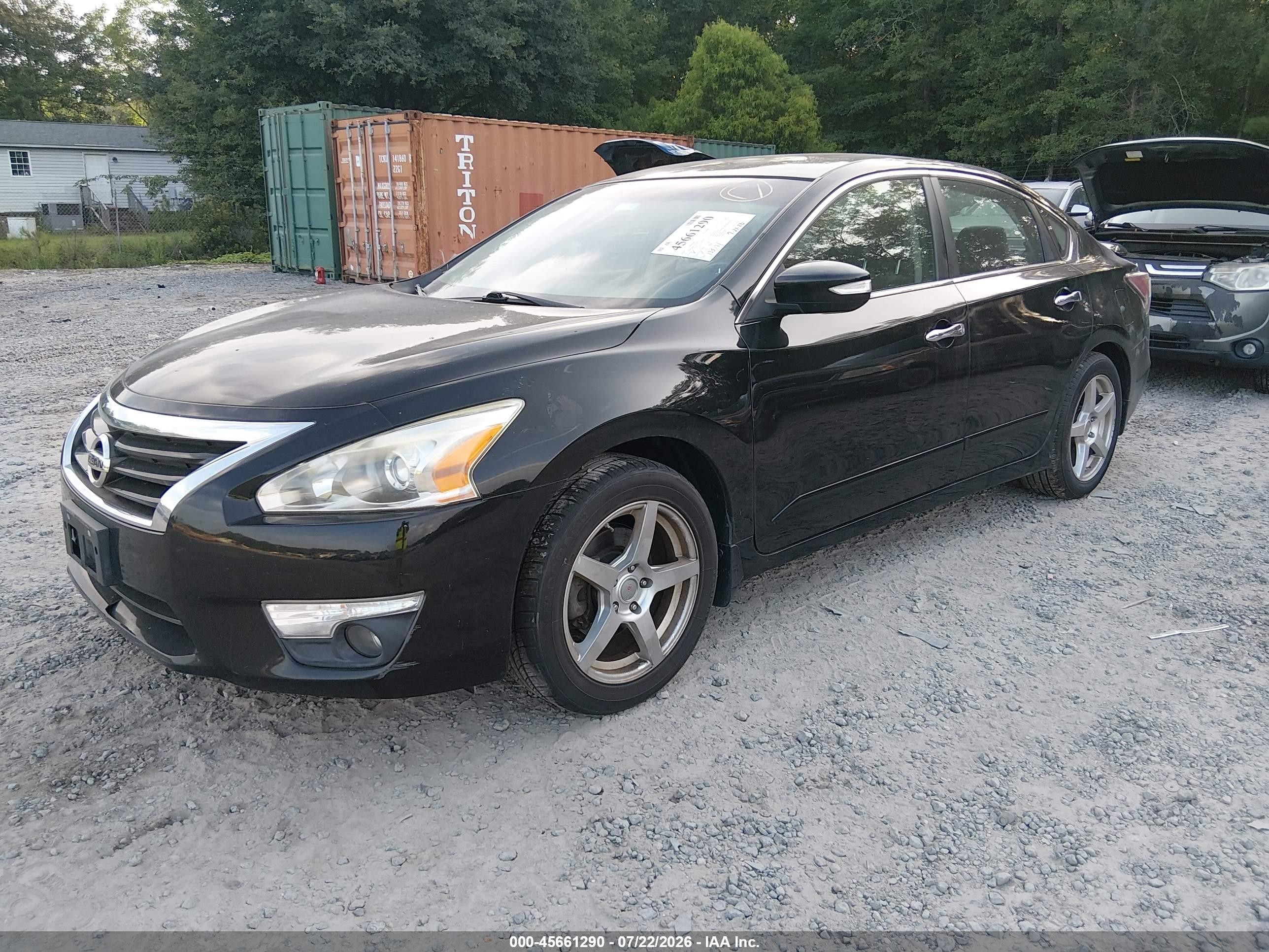 2014 Nissan Altima 2.5 Sv Black vin: 1N4AL3AP6EC322050