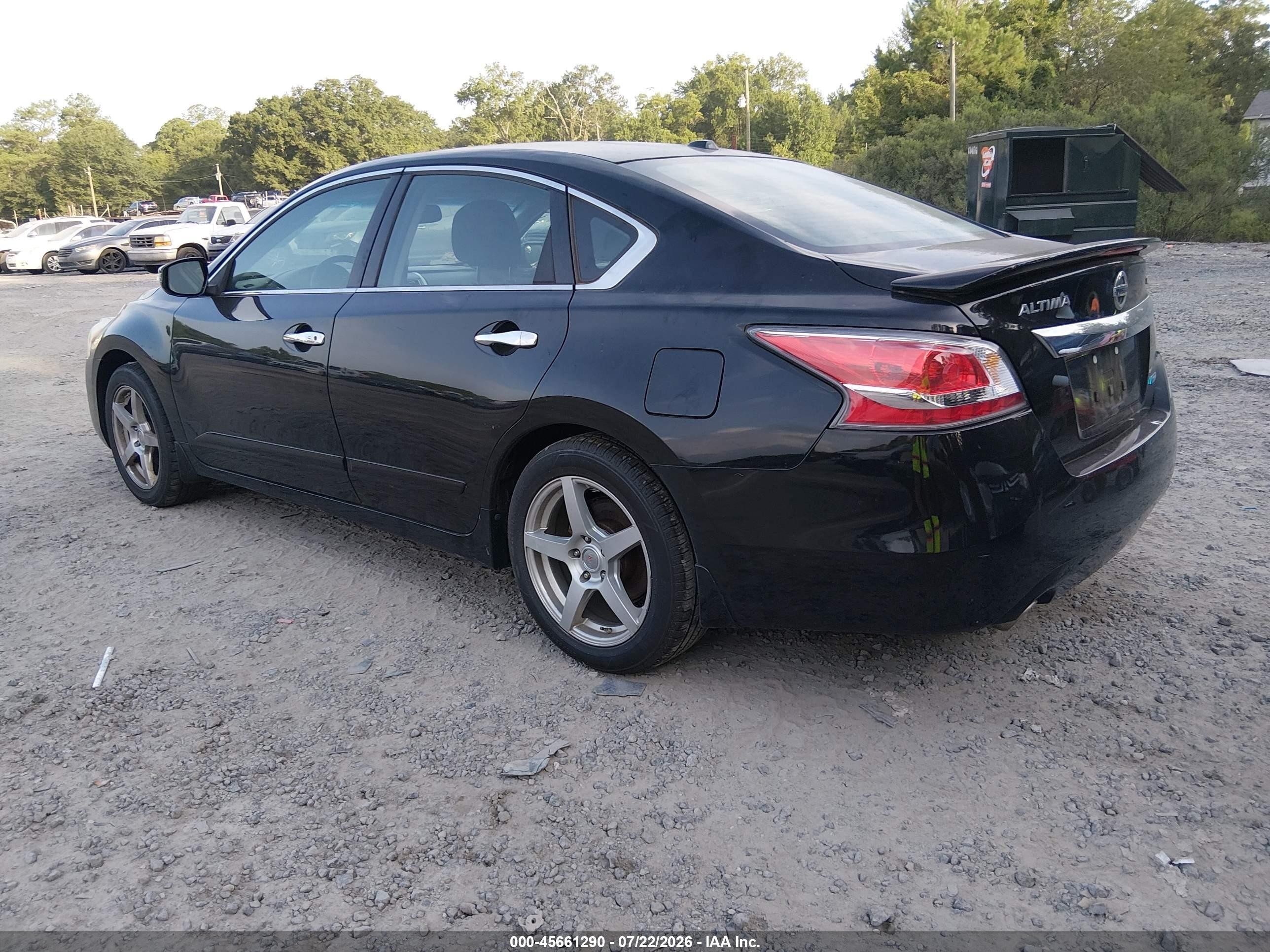 2014 Nissan Altima 2.5 Sv Black vin: 1N4AL3AP6EC322050