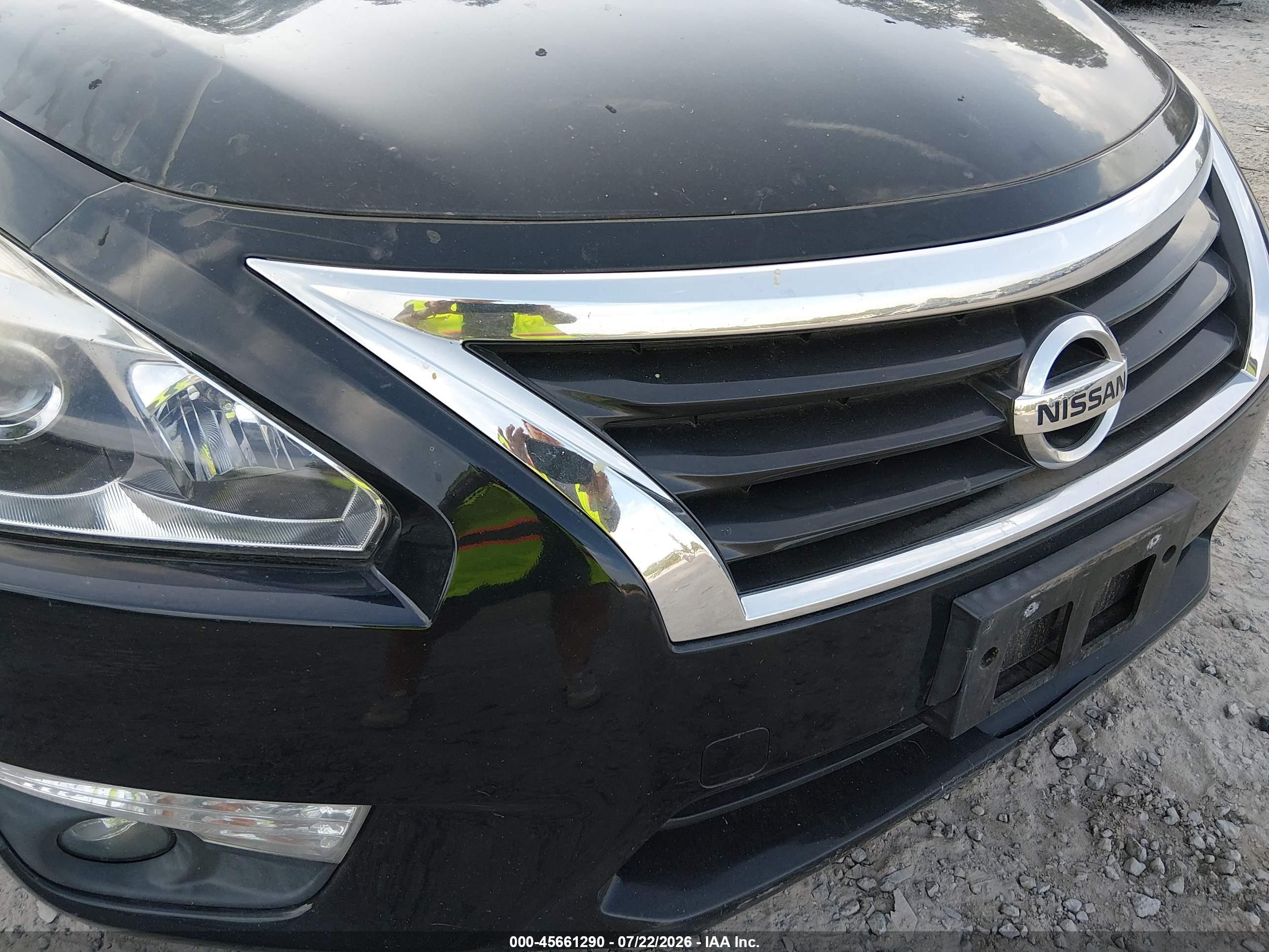 2014 Nissan Altima 2.5 Sv Black vin: 1N4AL3AP6EC322050