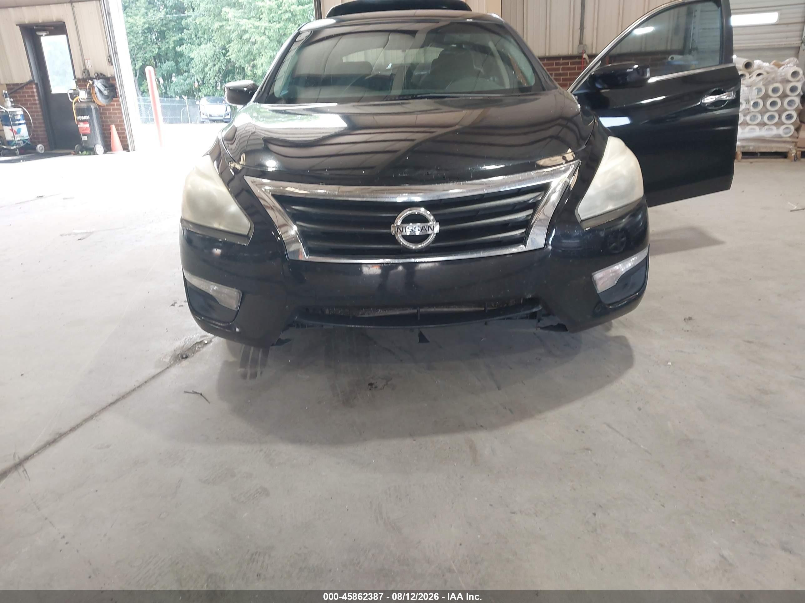 2014 Nissan Altima 2.5 S Black vin: 1N4AL3AP6EC327491