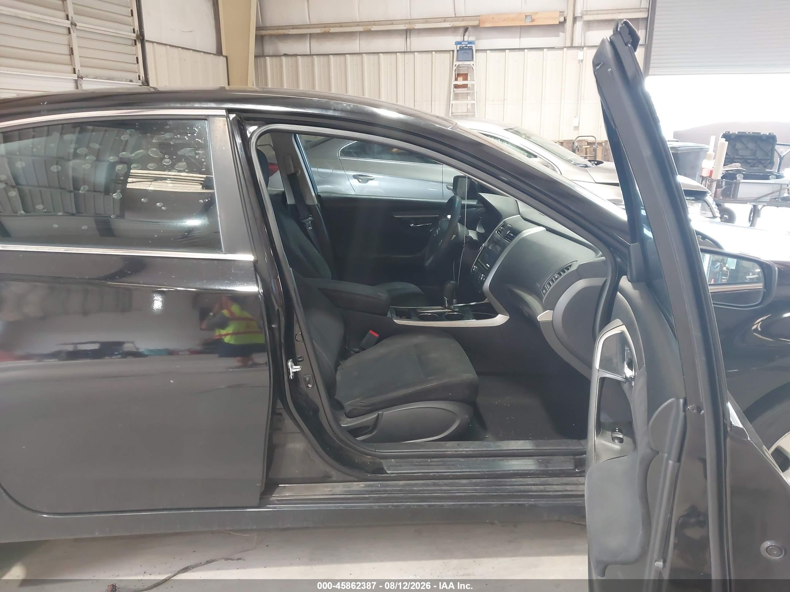 2014 Nissan Altima 2.5 S Black vin: 1N4AL3AP6EC327491