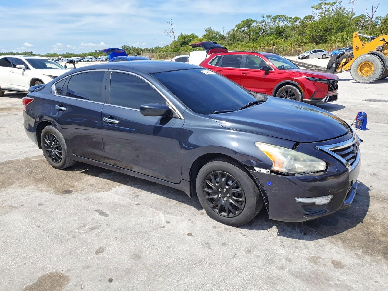 2014 Nissan Altima 2.5 S Угольный vin: 1N4AL3AP6EC400701