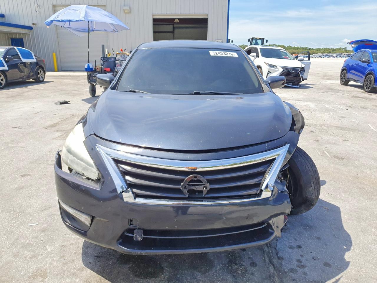 2014 Nissan Altima 2.5 S Угольный vin: 1N4AL3AP6EC400701